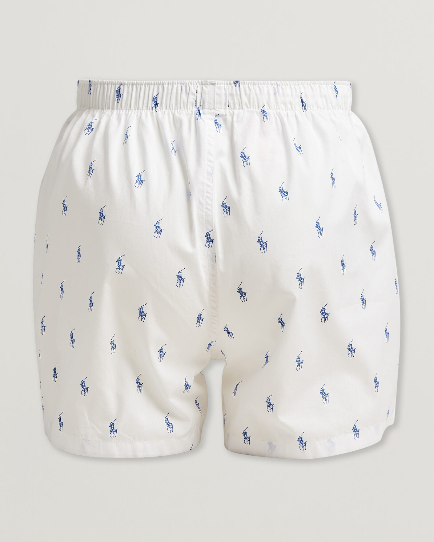 Homme | Sous-Vêtements Et Chaussettes | Polo Ralph Lauren | 3-Pack Woven Boxer White/Blue Stripe