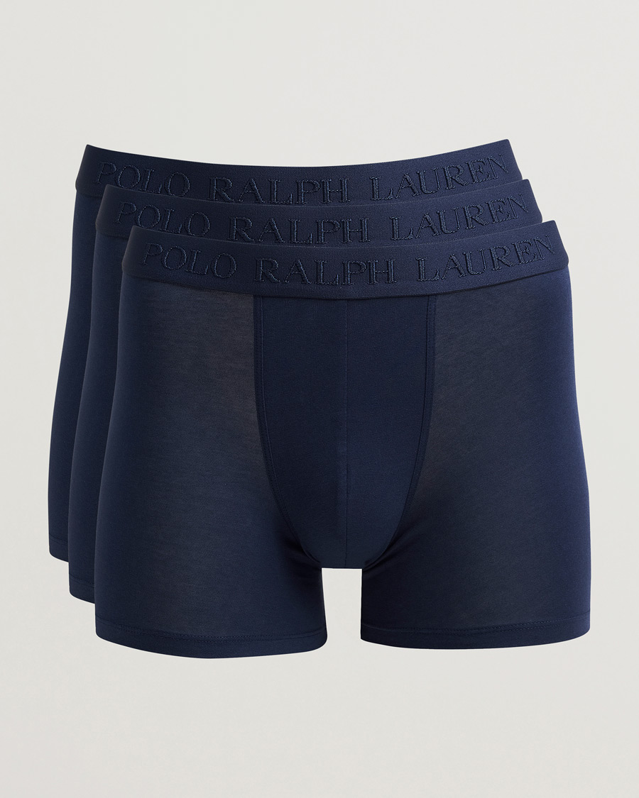 Homme | Sous-Vêtements Et Chaussettes | Polo Ralph Lauren | 3-Pack Boxer Briefs Navy