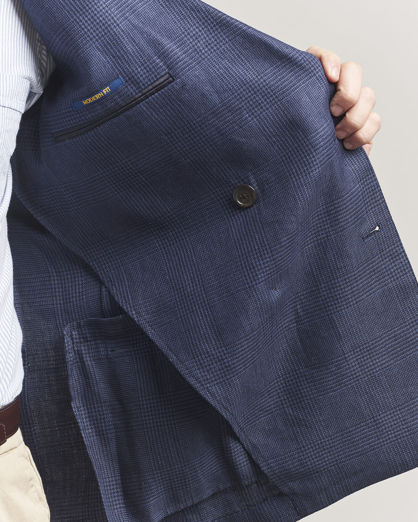 Homme | Blazers | Polo Ralph Lauren | Mini Glenplaid DB Blazer Spring Navy