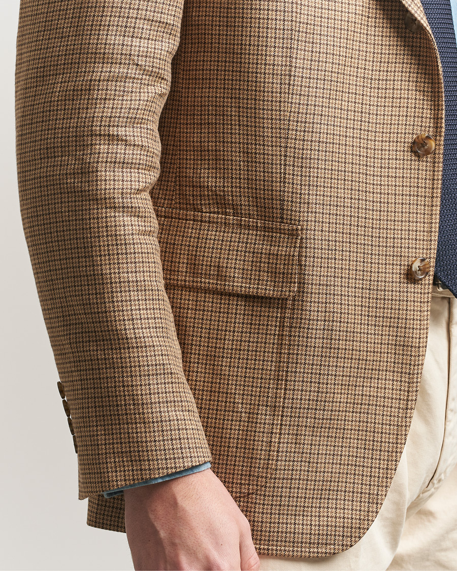 Homme | Blazers | Polo Ralph Lauren | Mini Guncheck Blazer Camel Multi