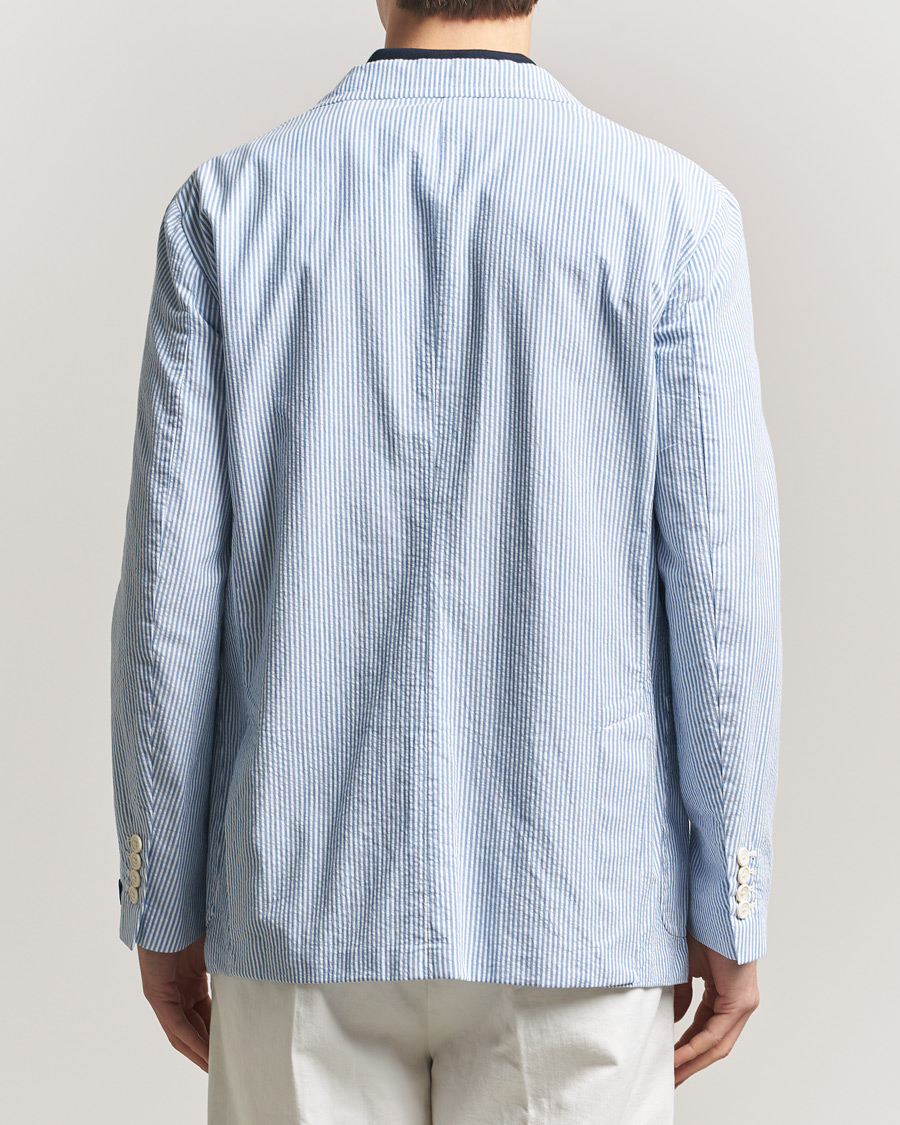 Homme | Blazers | Polo Ralph Lauren | Seersucker Sportcoat Bright Blue/White