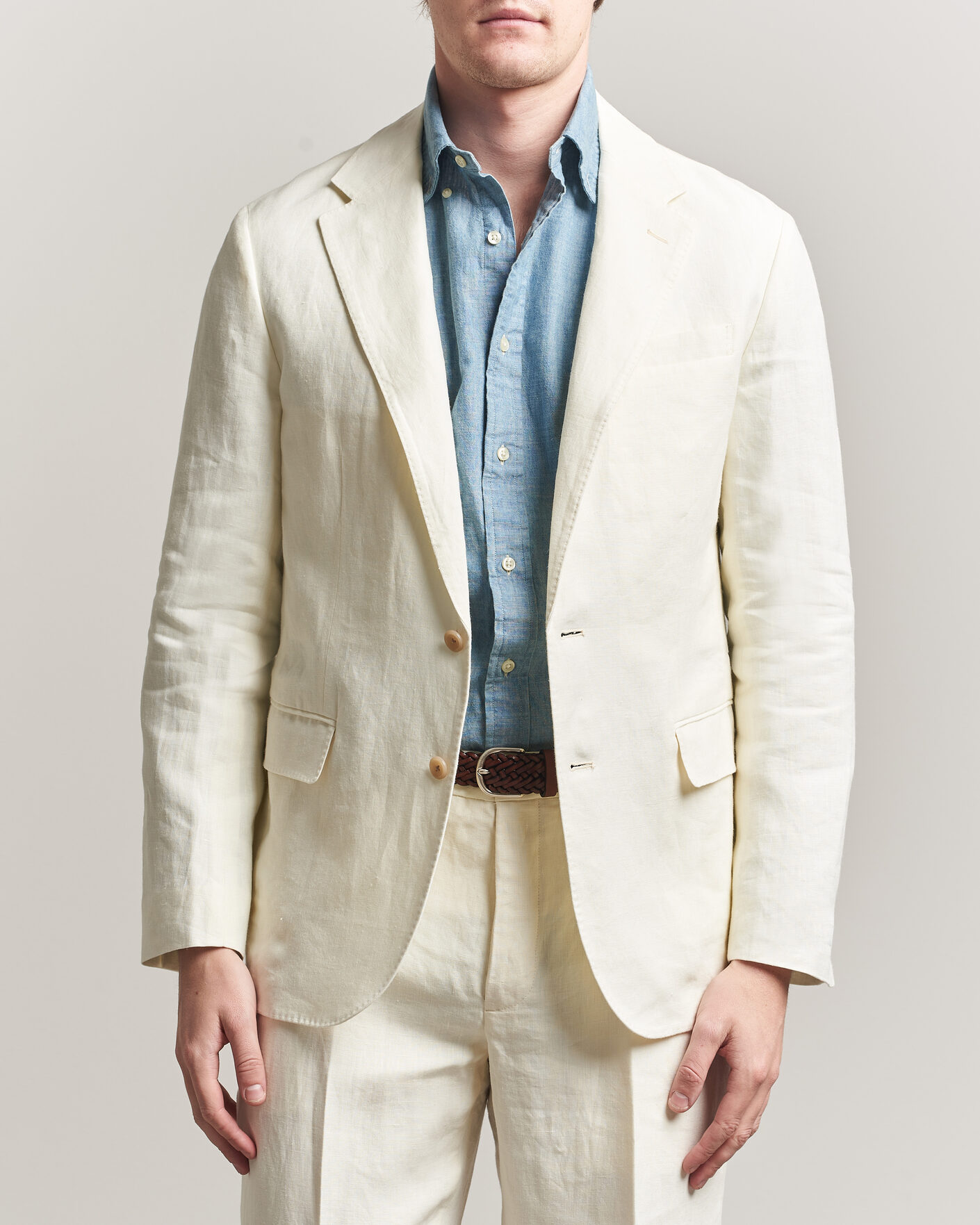 Homme | Blazers | Polo Ralph Lauren | Linen Sportcoat Cream