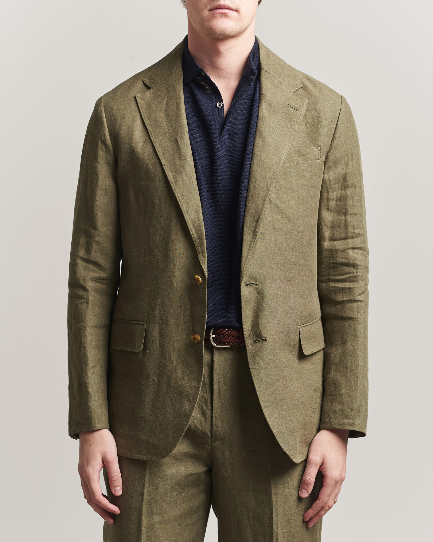 Homme | Blazers | Polo Ralph Lauren | Linen Sportcoat Basic Olive