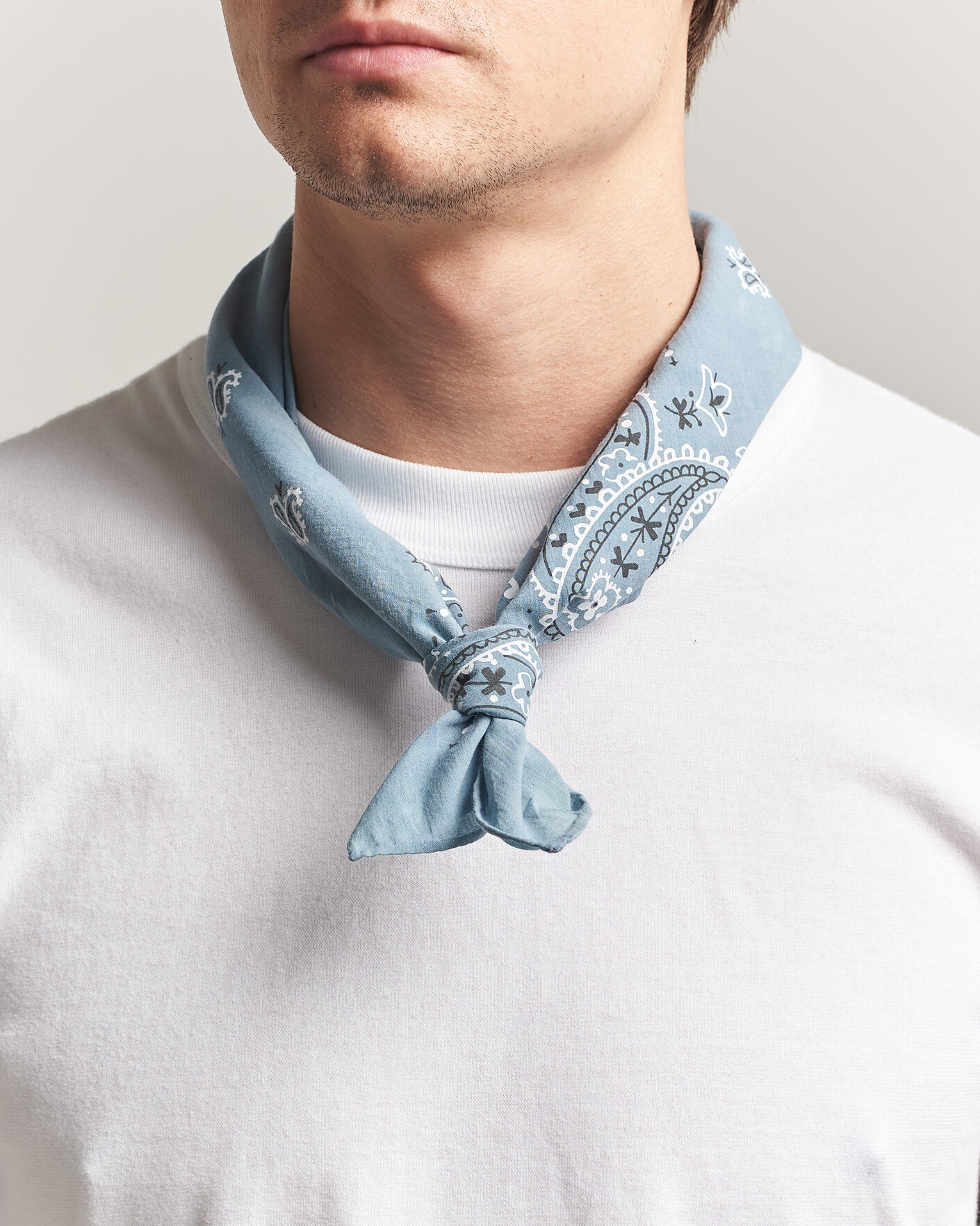 Homme | Écharpes | Polo Ralph Lauren | Cotton Printed Bandana Vessle Blue