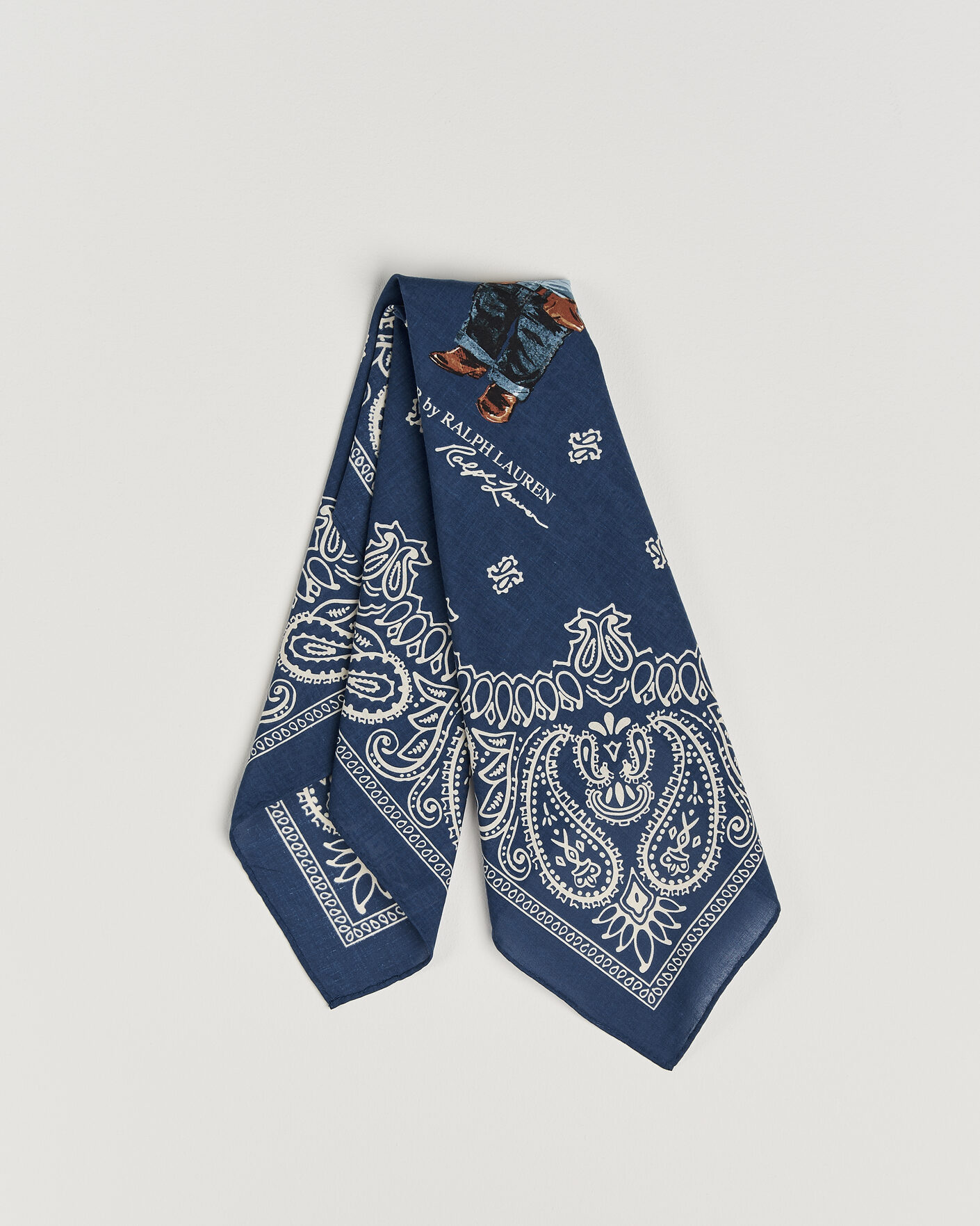 Homme | Écharpes | Polo Ralph Lauren | Printed Bear Scarf Navy Multi