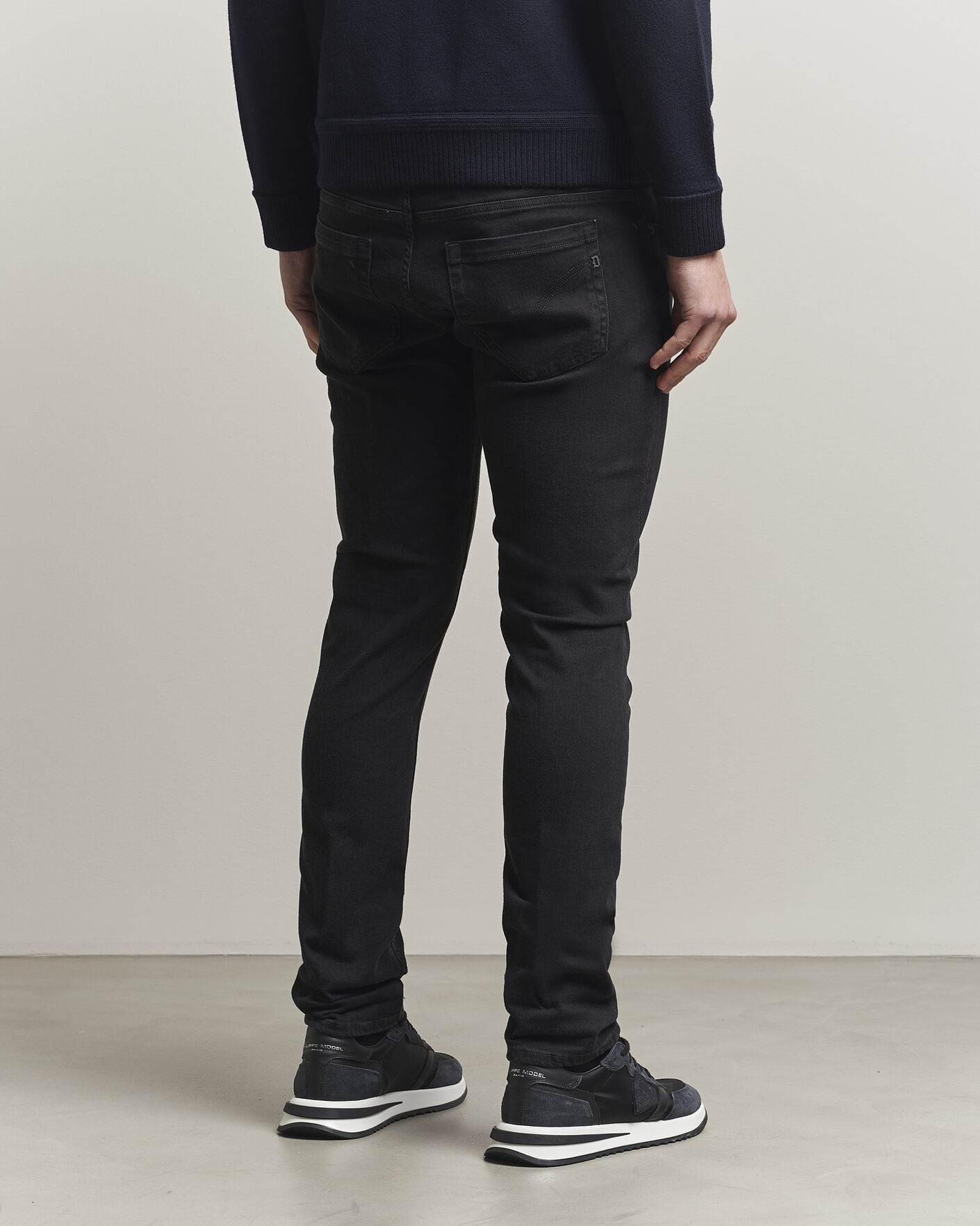 Homme | Jeans | Dondup | George Jeans Washed Black