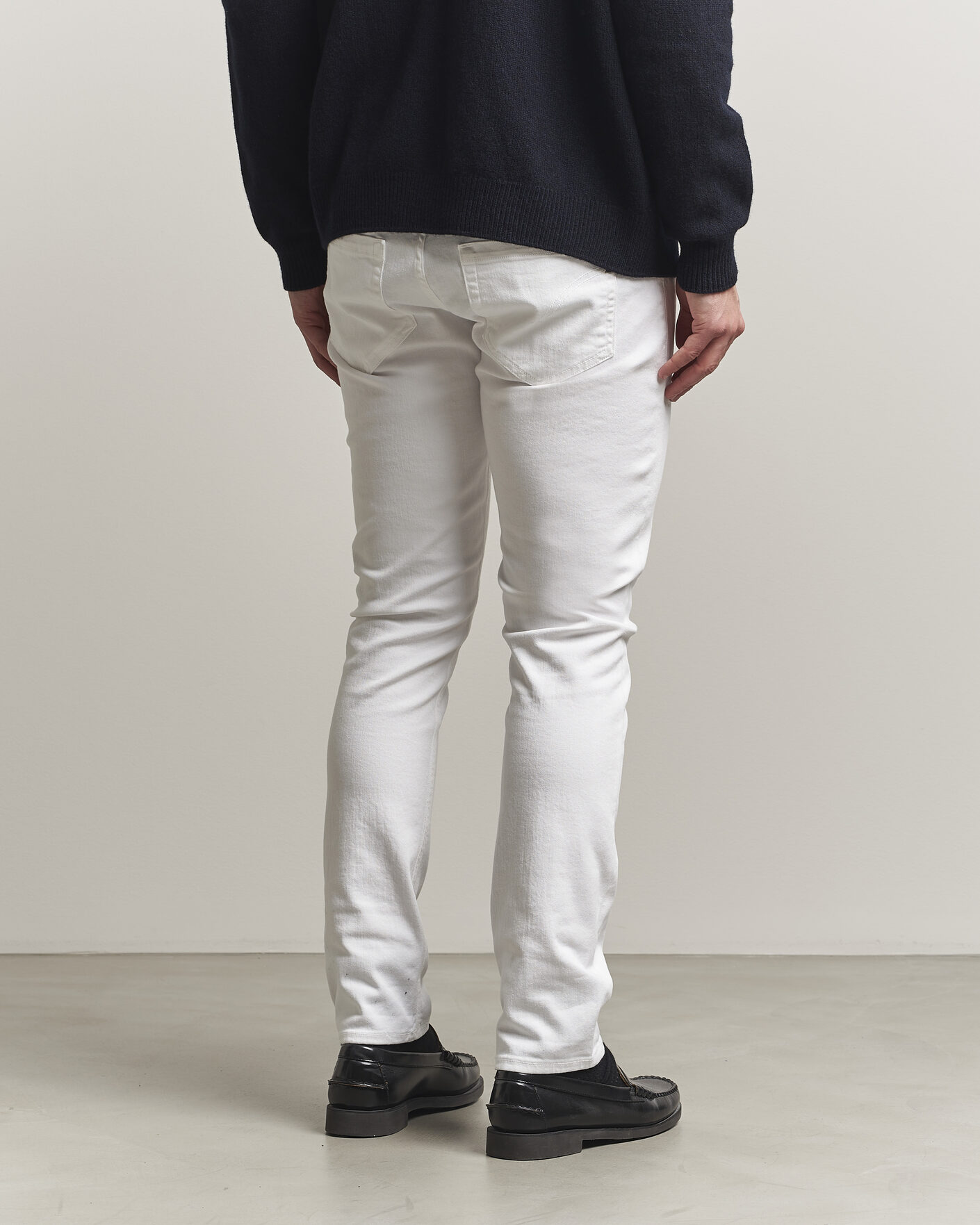 Homme | Pantalons | Dondup | George Bullstretch 5-Pocket Pants White