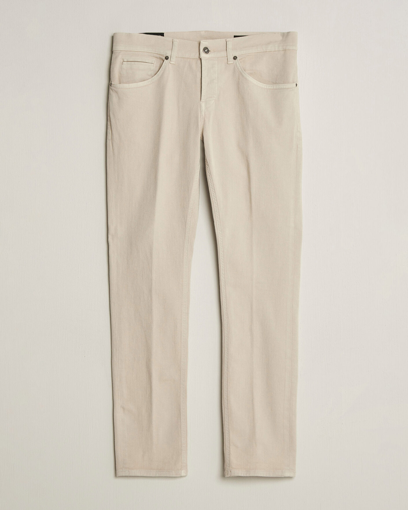 Homme | Pantalons | Dondup | George Bullstretch 5-Pocket Pants Beige