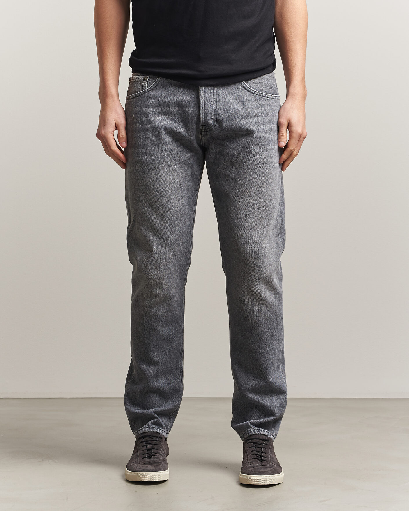 Homme | Jeans | Dondup | Icon Regular Fit Jeans Washed Grey