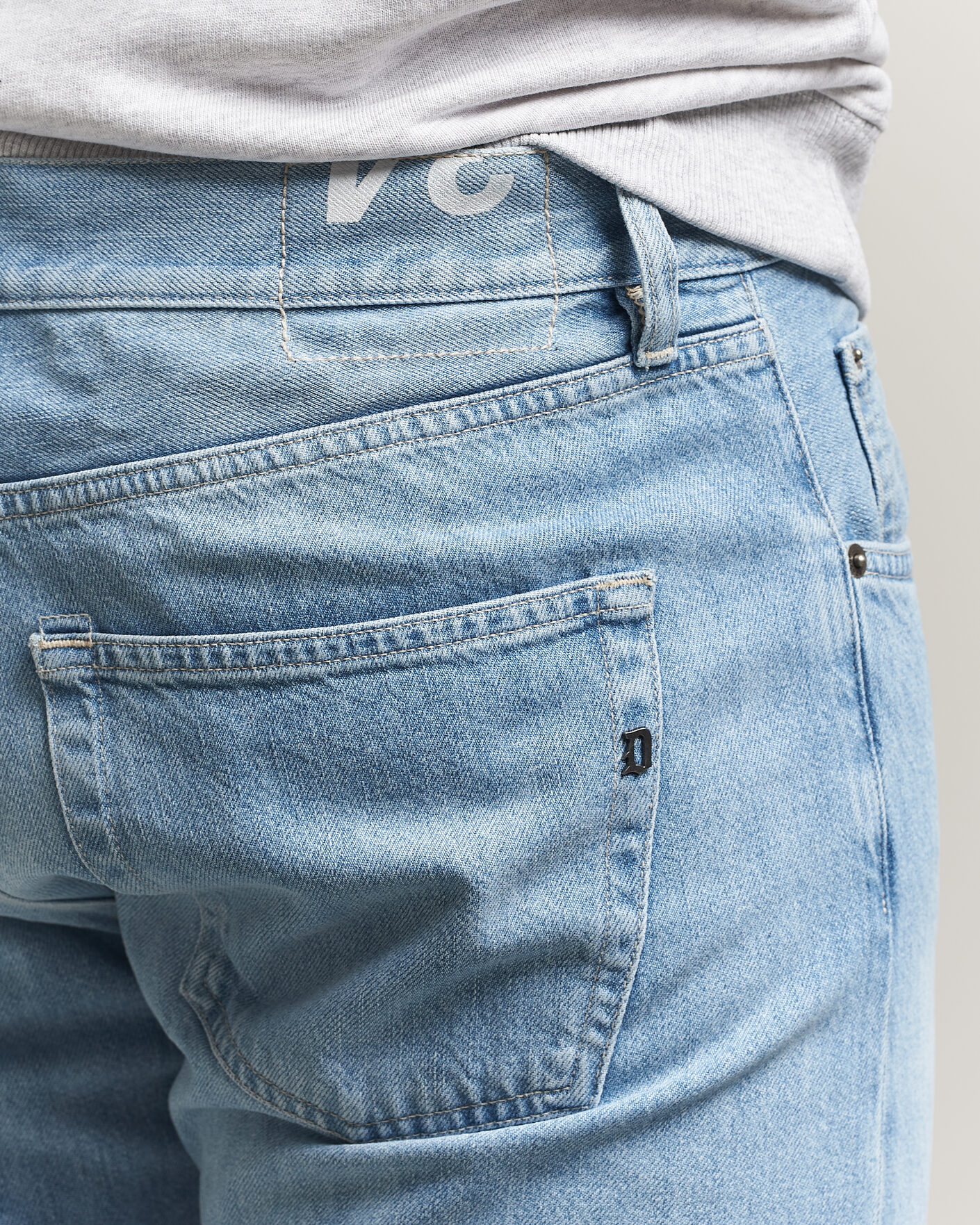 Homme | Pantalons | Dondup | Icon Regular Fit Jeans Light Blue