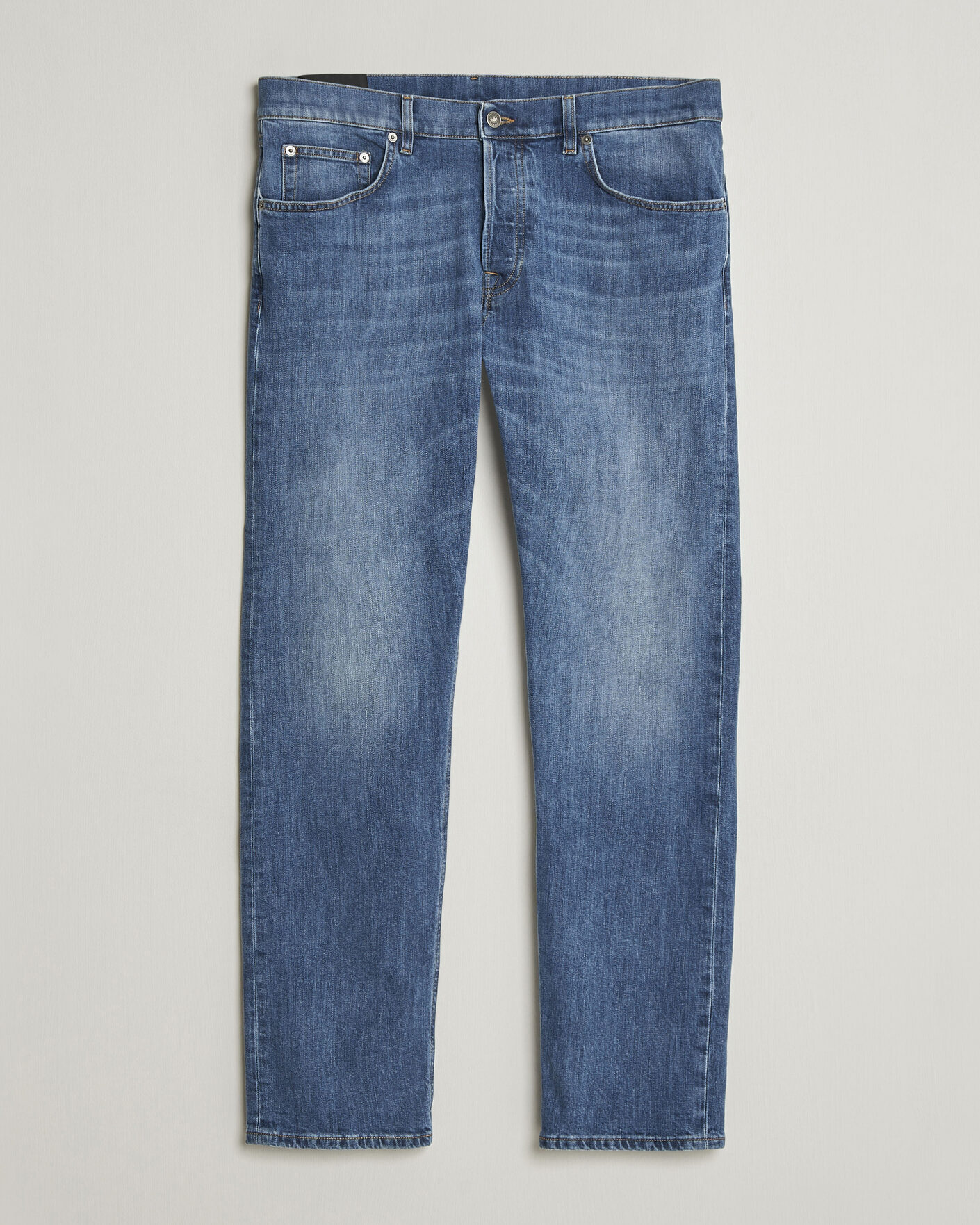 Homme | Pantalons | Dondup | Icon Regular Fit Jeans Medium Blue