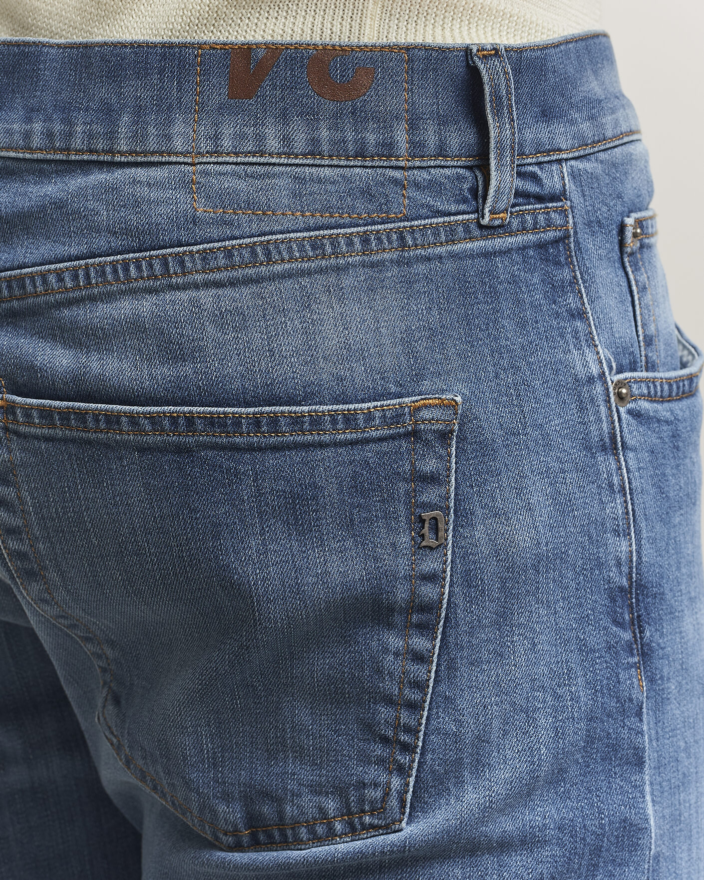 Homme | Pantalons | Dondup | Icon Regular Fit Jeans Medium Blue
