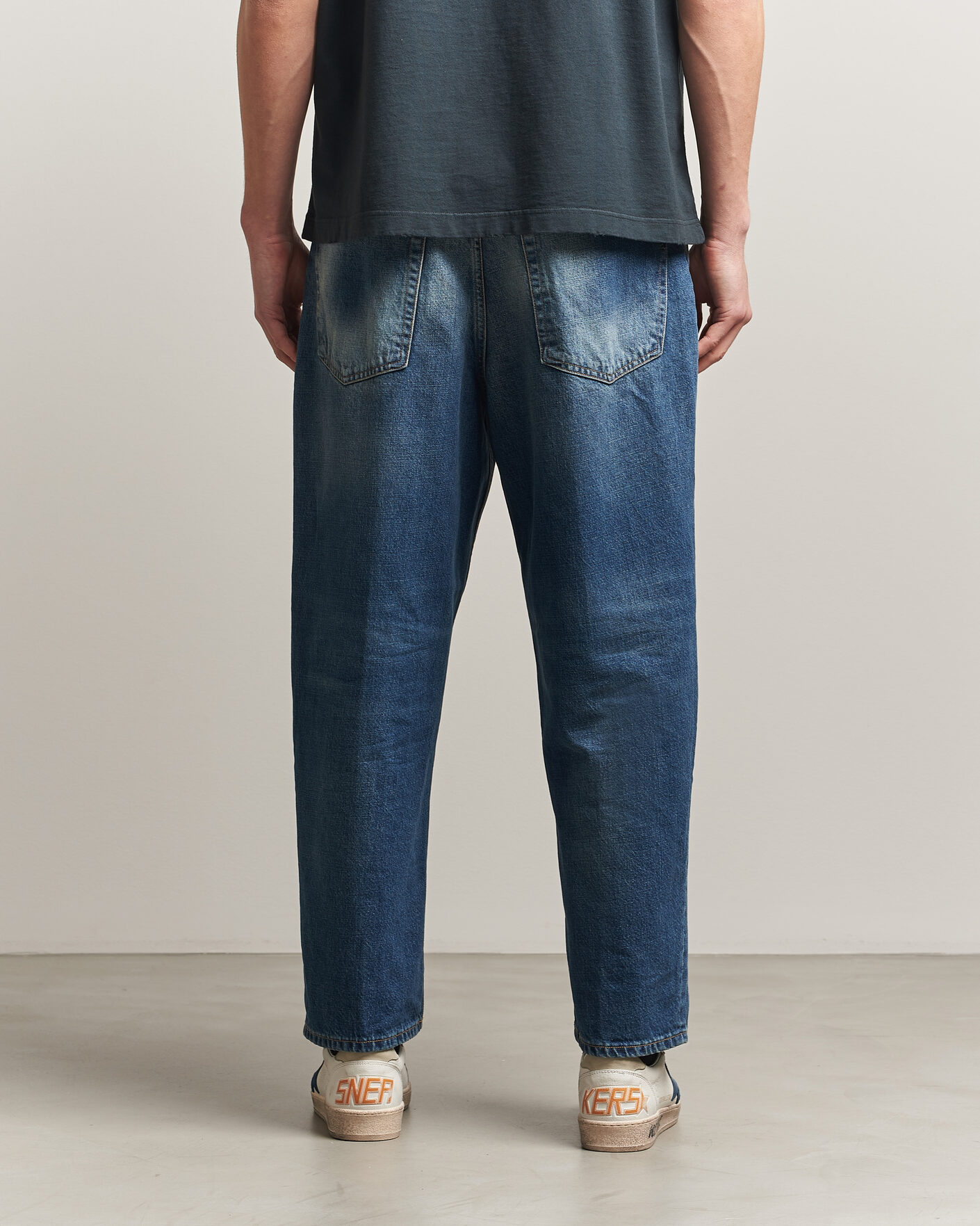 Homme | Chemises | Dondup | Anthony Loose Fit Jeans Medium Blue
