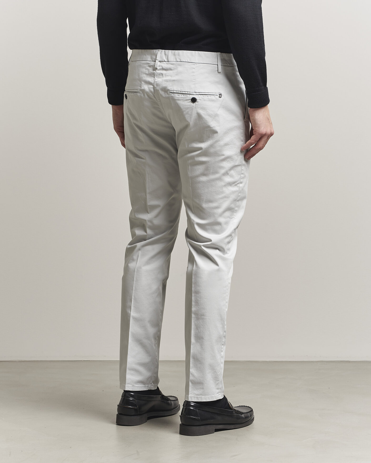 Homme | Pantalons | Dondup | Spiritisimo Cotton Chinos Light Grey