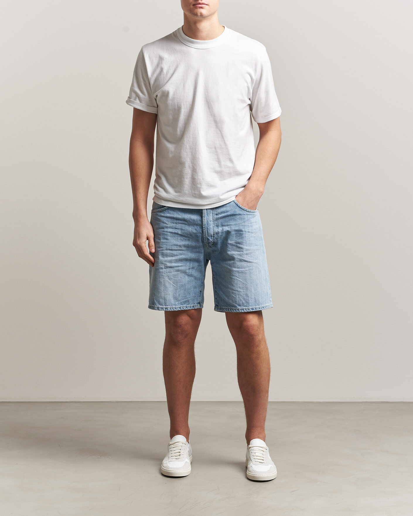 Homme | Shorts | Dondup | Tony Denim Shorts Light Blue