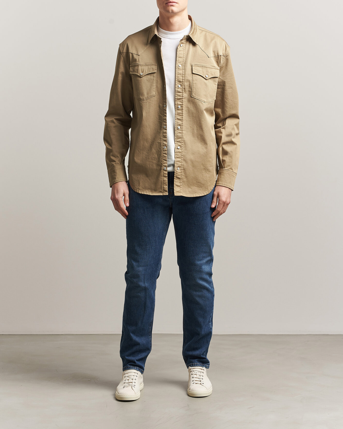 Homme | Chemises | Dondup | Regular Fit Shirt Beige
