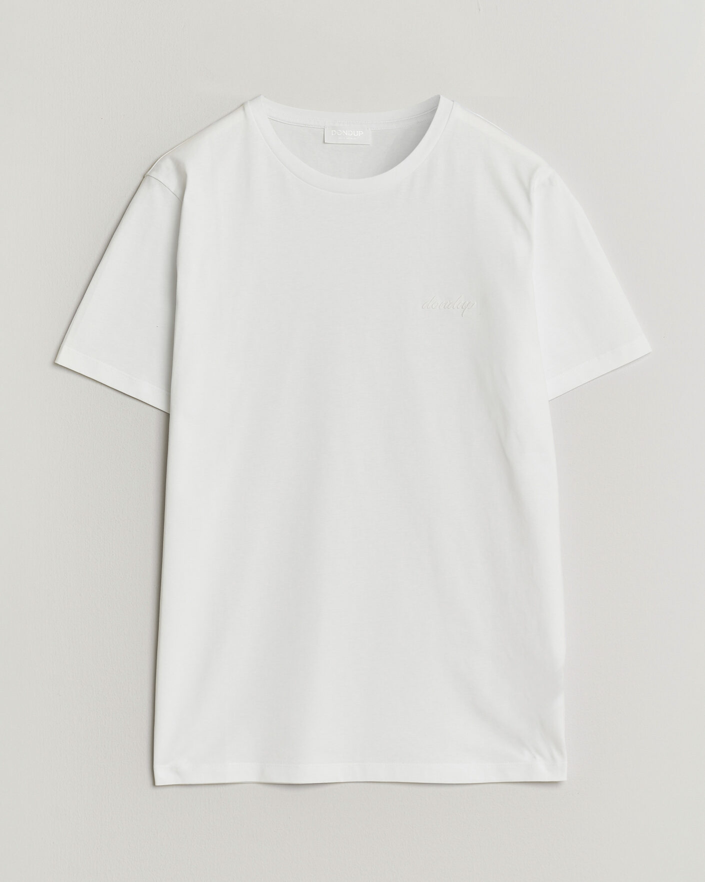 Homme | T-shirts | Dondup | Logo Crew Neck T-Shirt White
