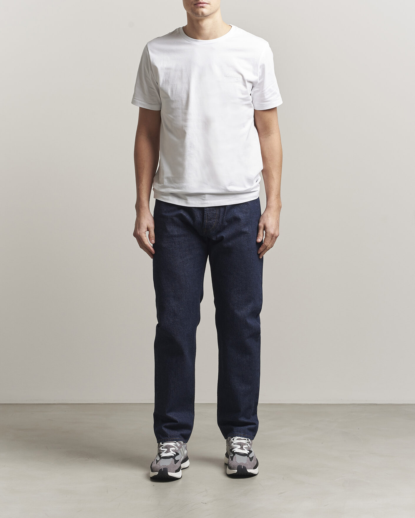 Homme | T-shirts | Dondup | Logo Crew Neck T-Shirt White
