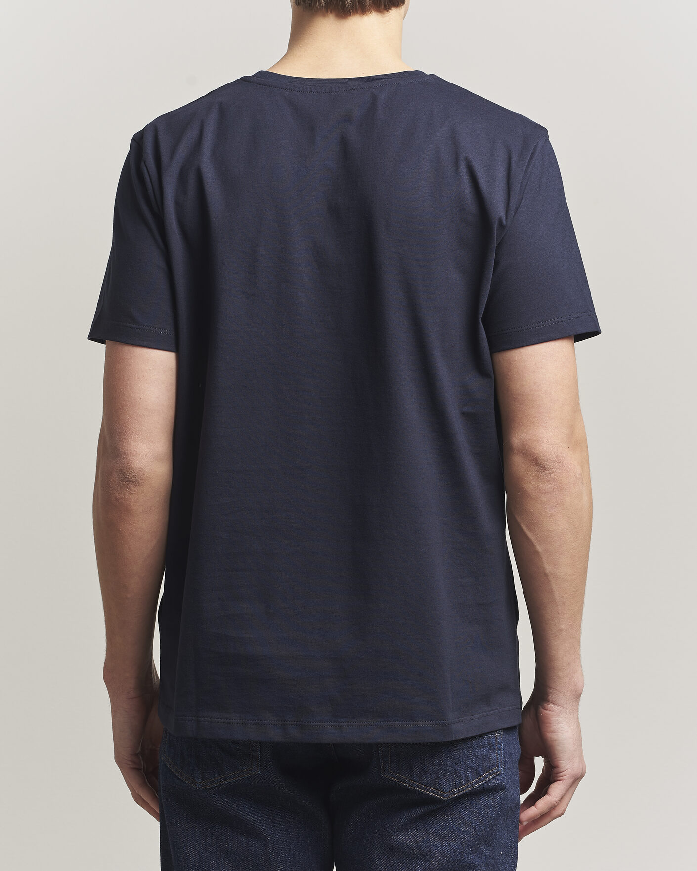 Homme | T-shirts | Dondup | Logo Crew Neck T-Shirt Navy