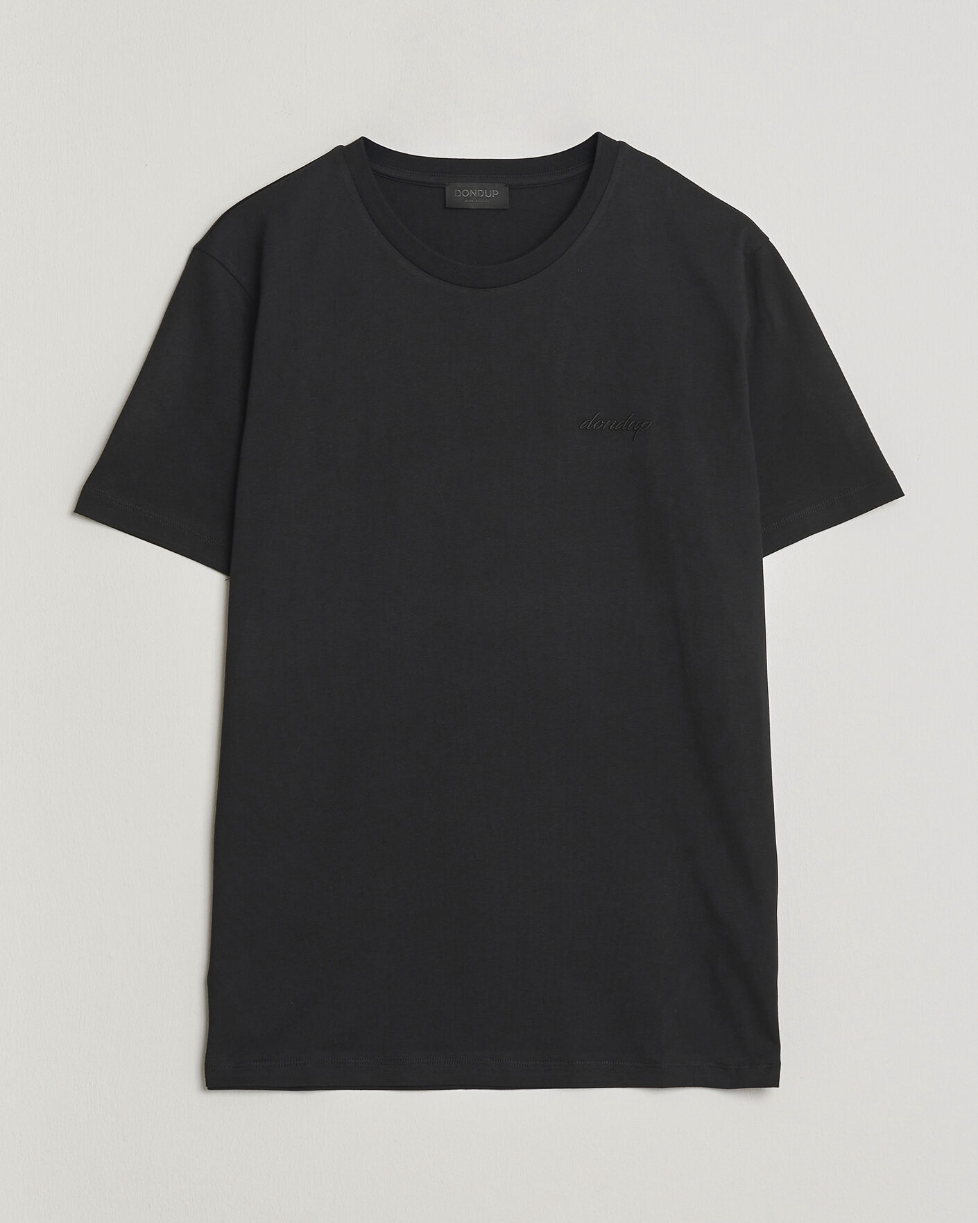 Homme | T-shirts | Dondup | Logo Crew Neck T-Shirt Black
