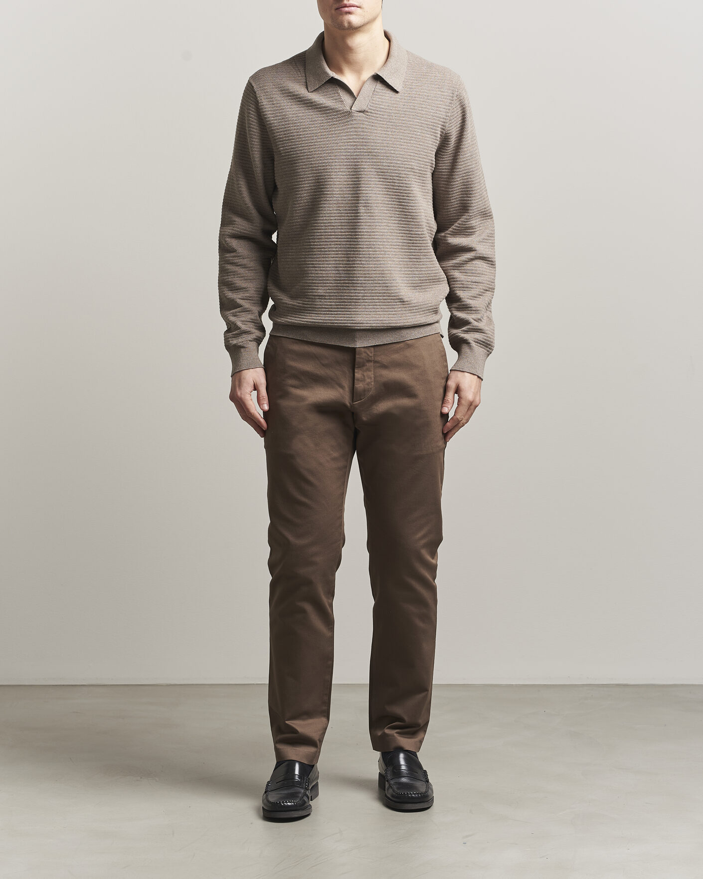 Homme | Pantalons | NN07 | Theo Regular Fit Stretch Chinos Mable Husk