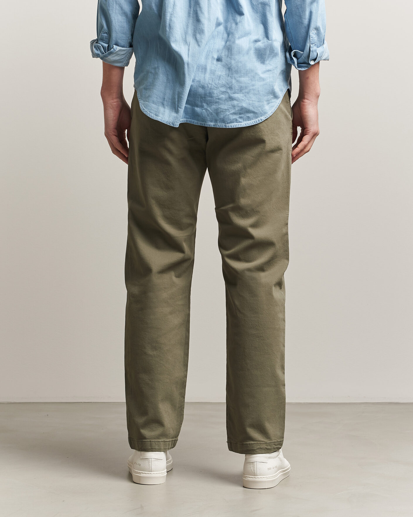Homme | Pantalons | NN07 | Aden Regular Fit Chinos Capers Green