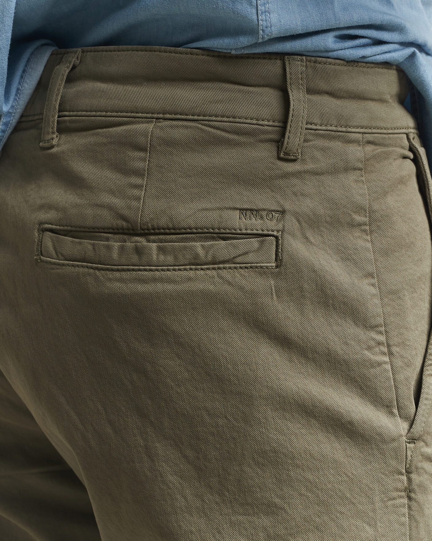 Homme | Pantalons | NN07 | Aden Regular Fit Chinos Capers Green