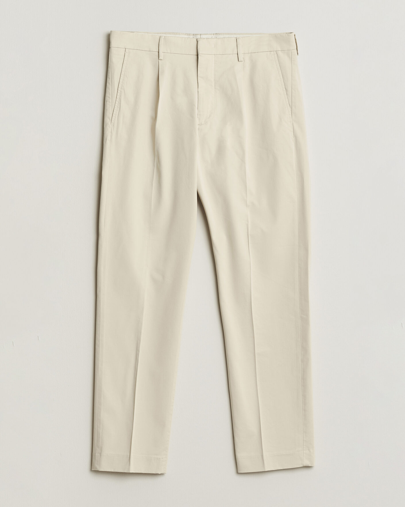 Homme | Pantalons | NN07 | Bill Pleated Trousers Ivory