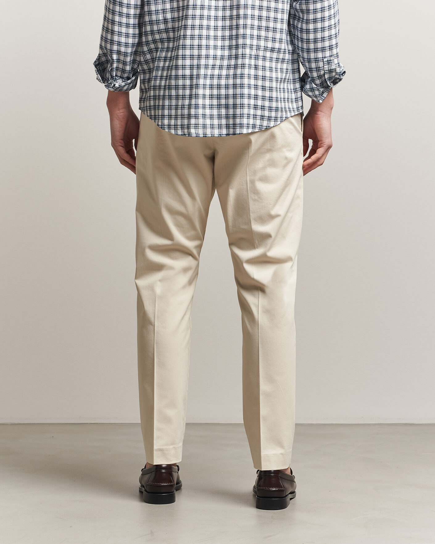 Homme | Pantalons | NN07 | Bill Pleated Trousers Ivory