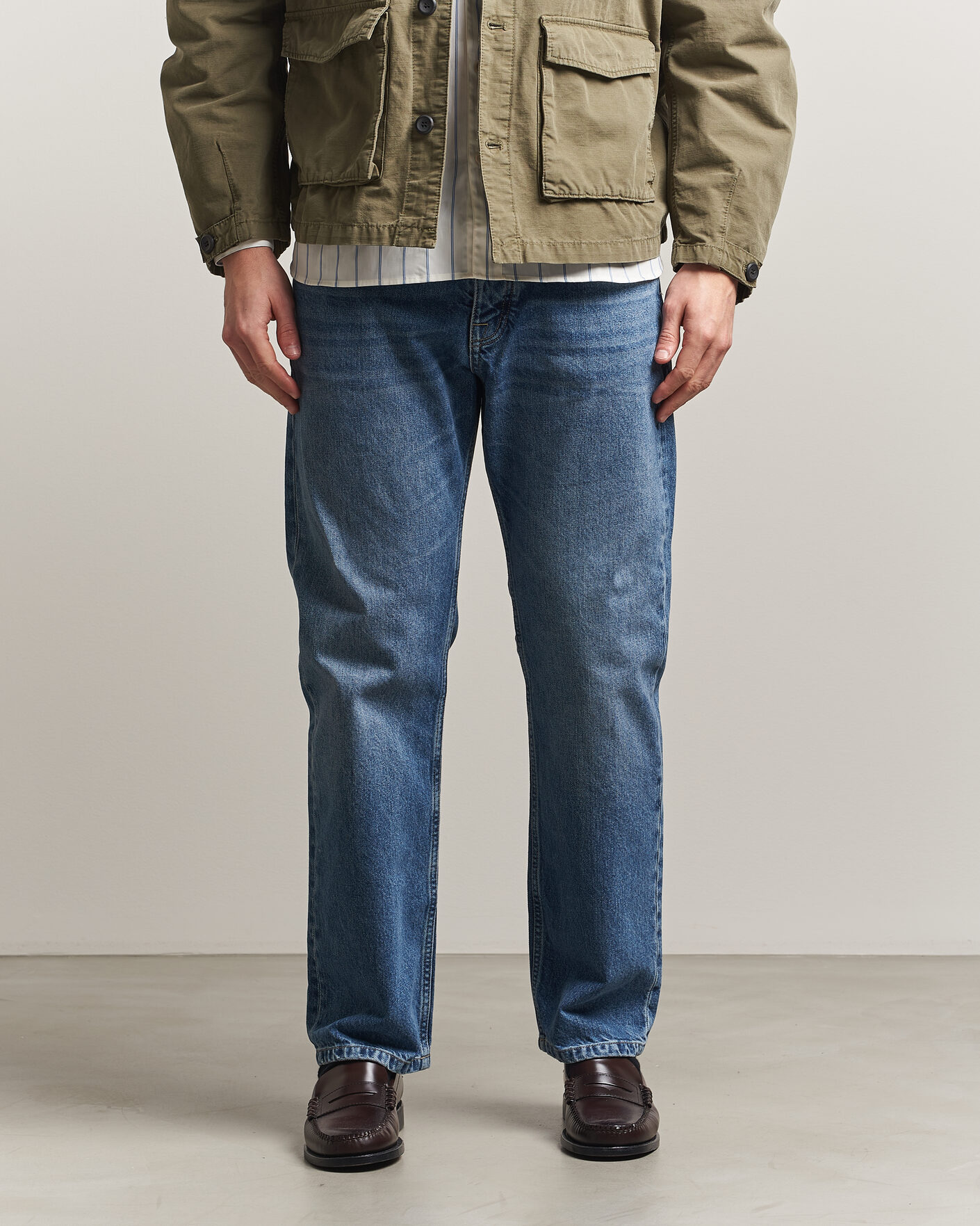 Homme | Pantalons | NN07 | Sonny Regular Fit Jeans Blue Distressed