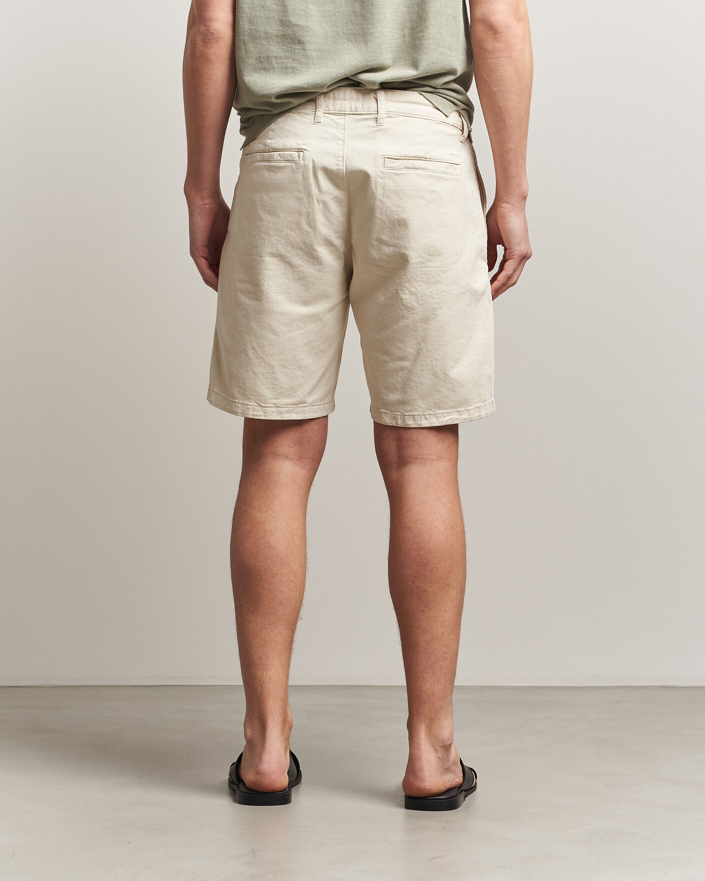 Homme | Shorts | NN07 | Aden Regular Fit Chino Shorts Ivory