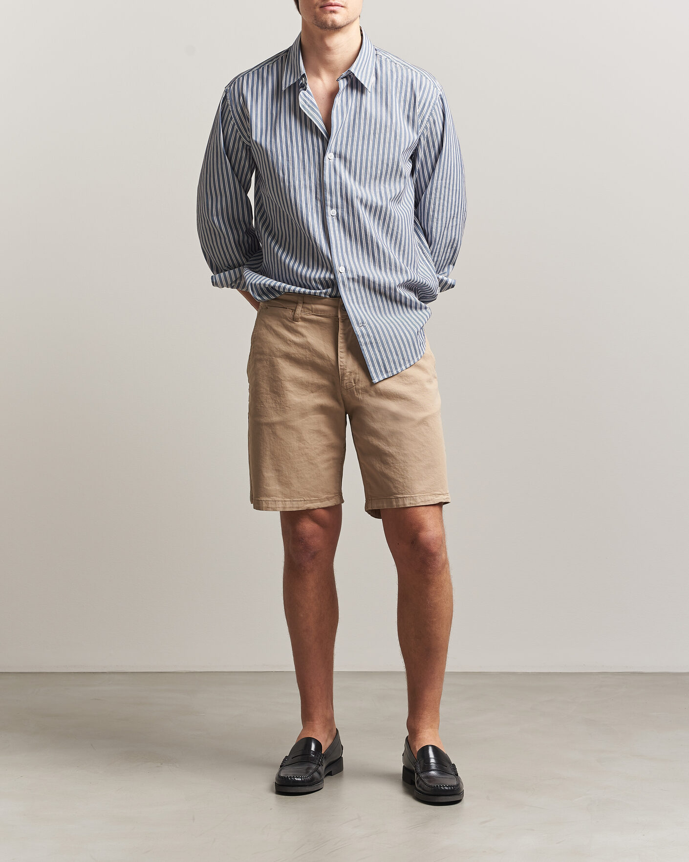 Homme | Shorts | NN07 | Aden Regular Fit Chino Shorts Desert Khaki