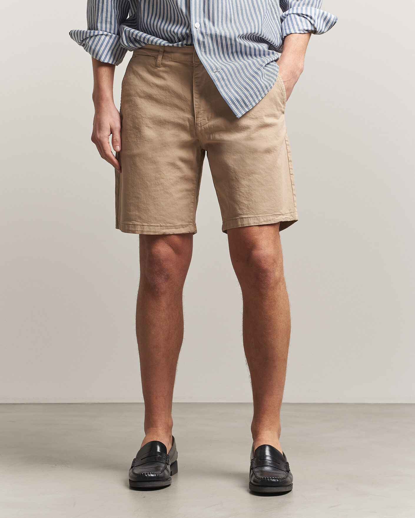 Homme | Shorts | NN07 | Aden Regular Fit Chino Shorts Desert Khaki