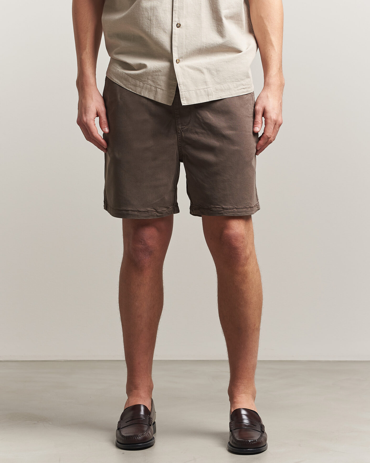 Homme | Shorts | NN07 | Gregor Drawstring Shorts Mable Husk