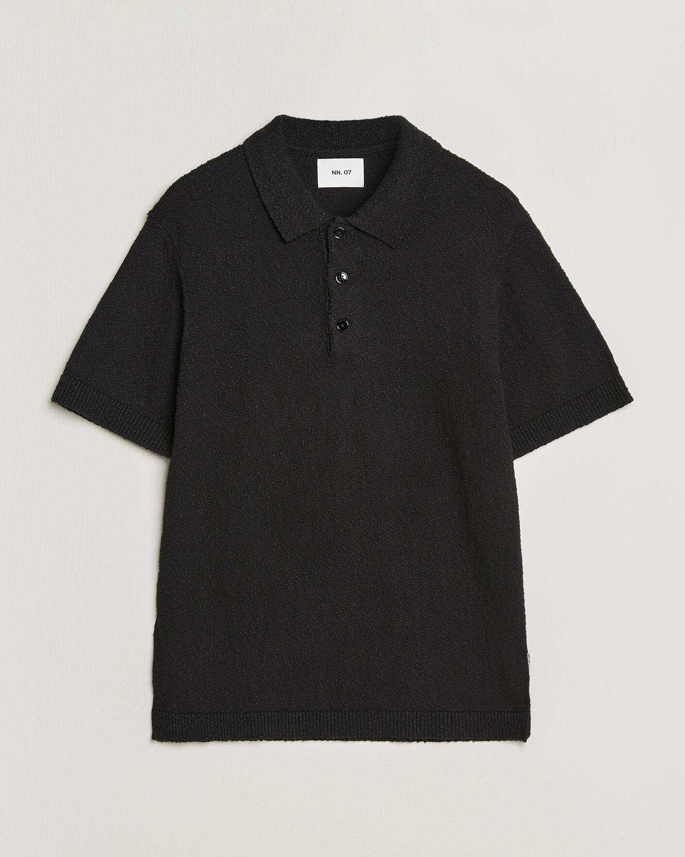 Homme | Polos | NN07 | Randy Knitted Polo Black