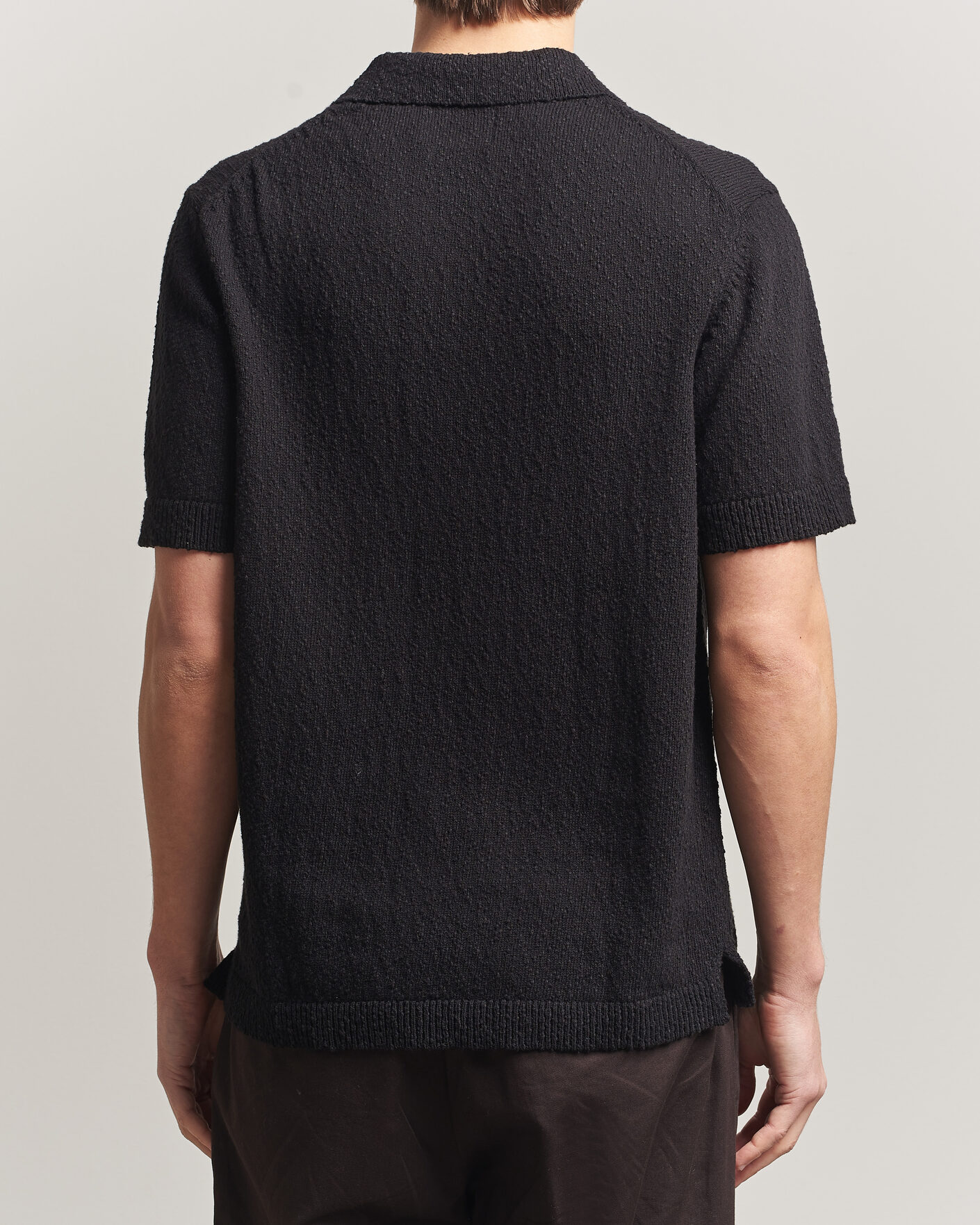 Homme | Polos | NN07 | Randy Knitted Polo Black