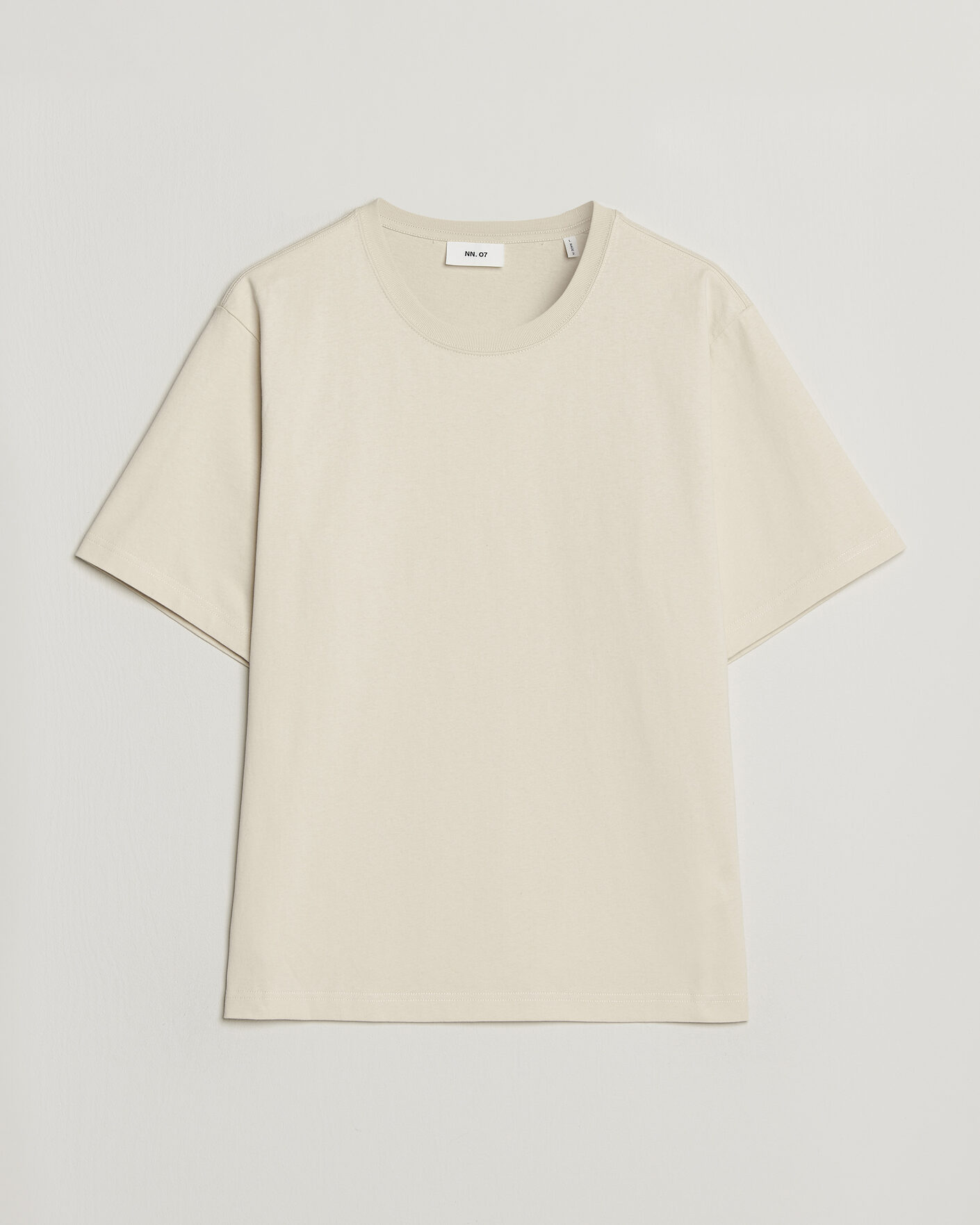 Homme | T-shirts | NN07 | Jett Washed Printed Crew Neck T-Shirt Ivory