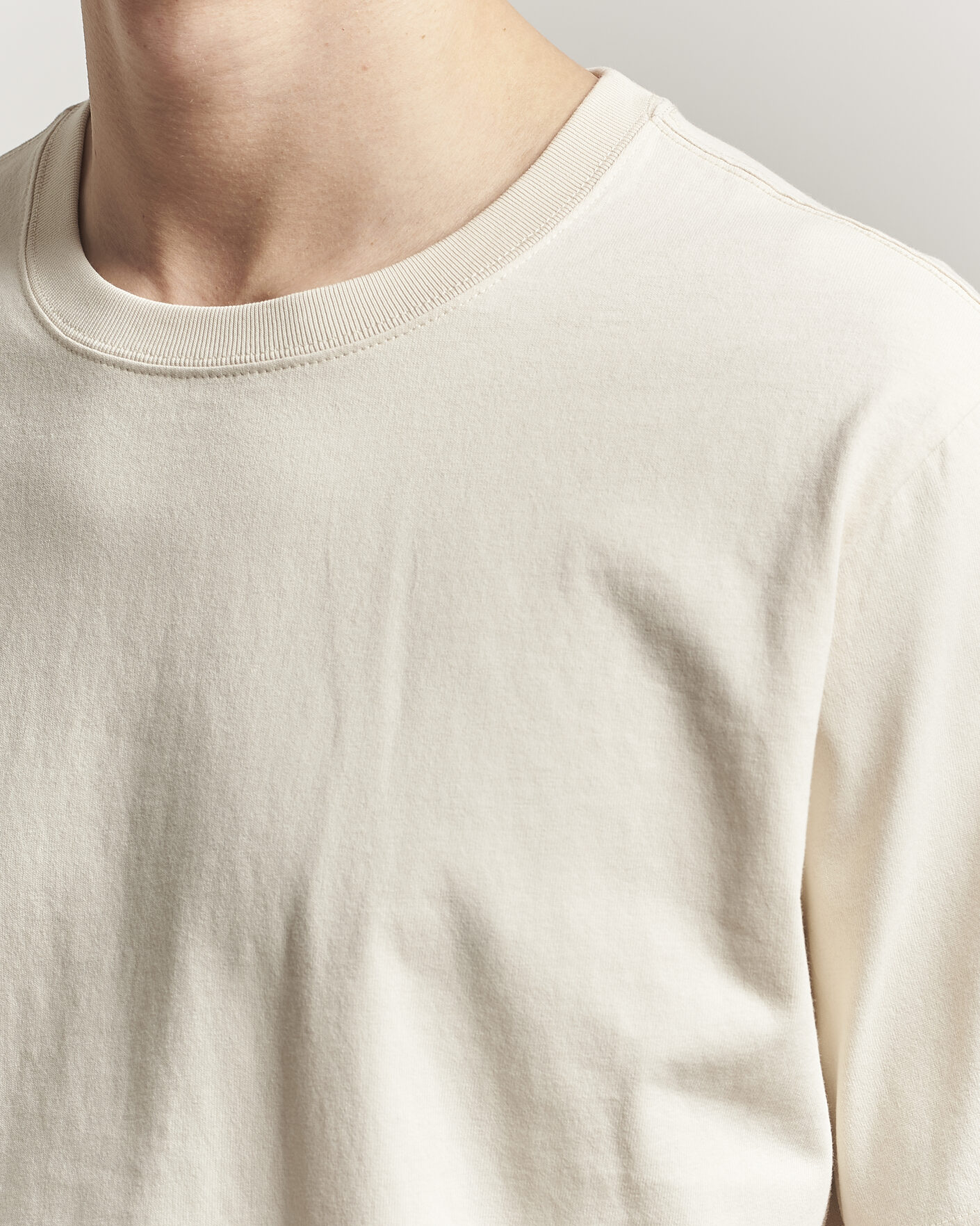 Homme | T-shirts | NN07 | Jett Washed Printed Crew Neck T-Shirt Ivory