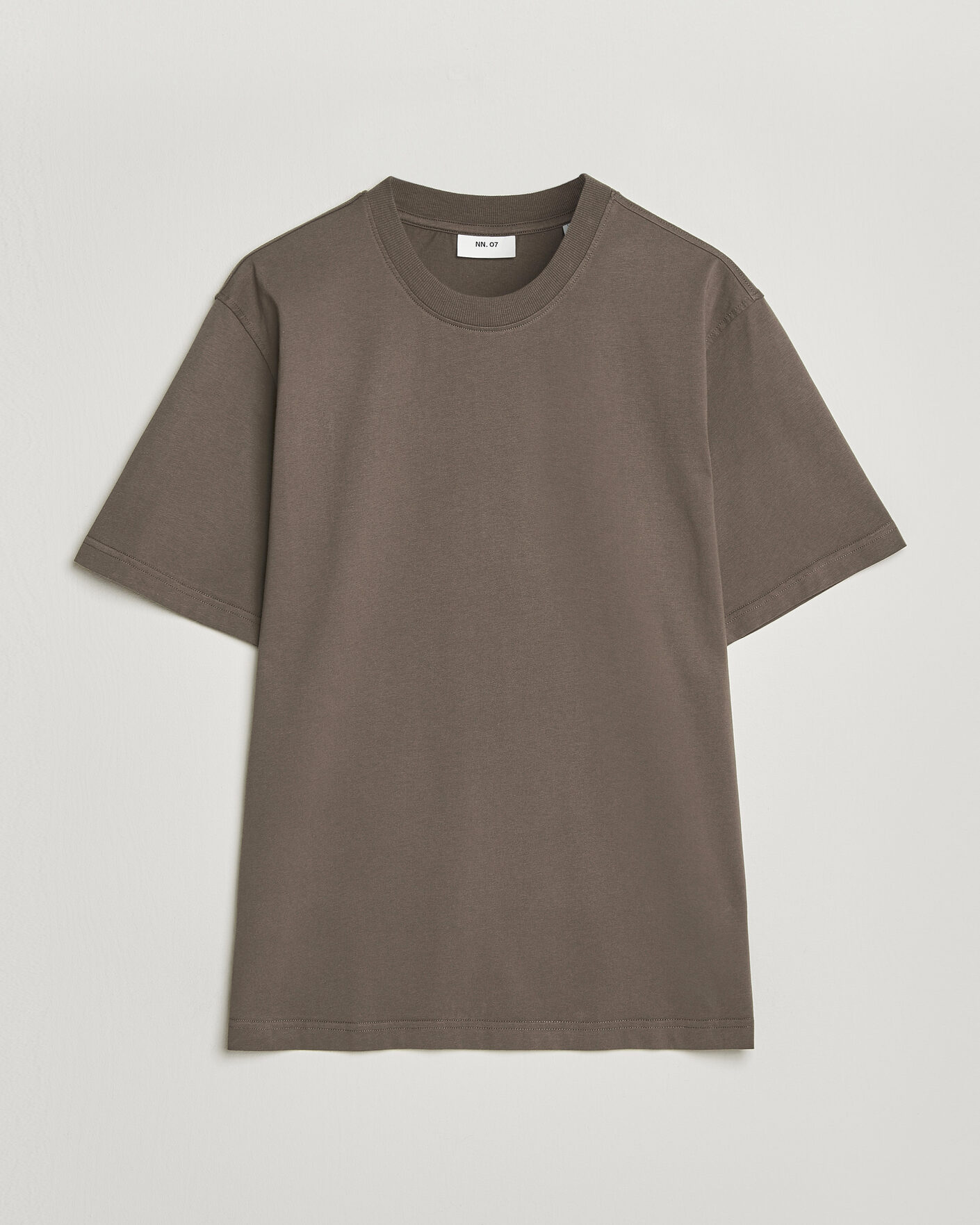Homme | T-shirts | NN07 | Adam Pima Crew Neck T-Shirt Mable Husk