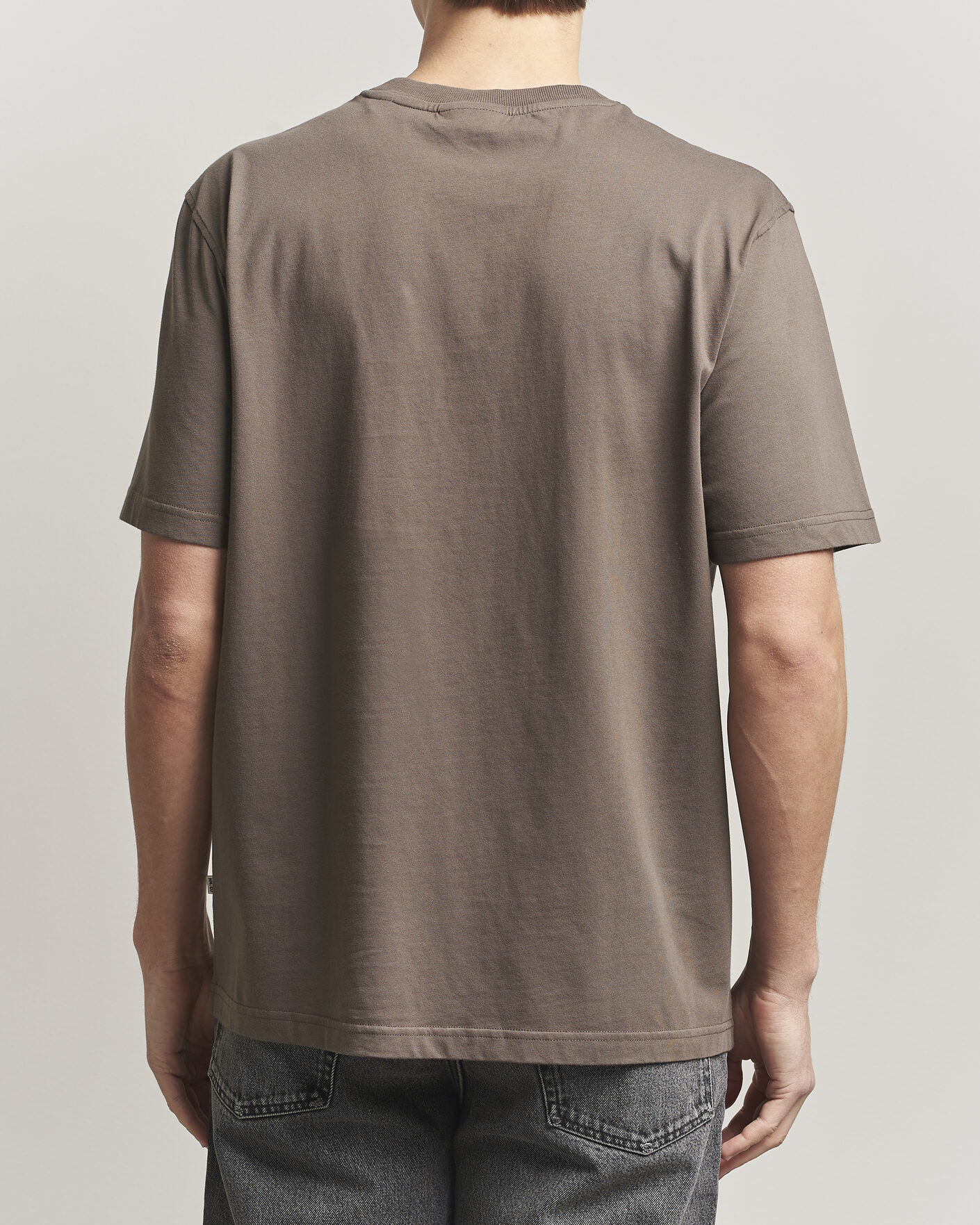 Homme | T-shirts | NN07 | Adam Pima Crew Neck T-Shirt Mable Husk