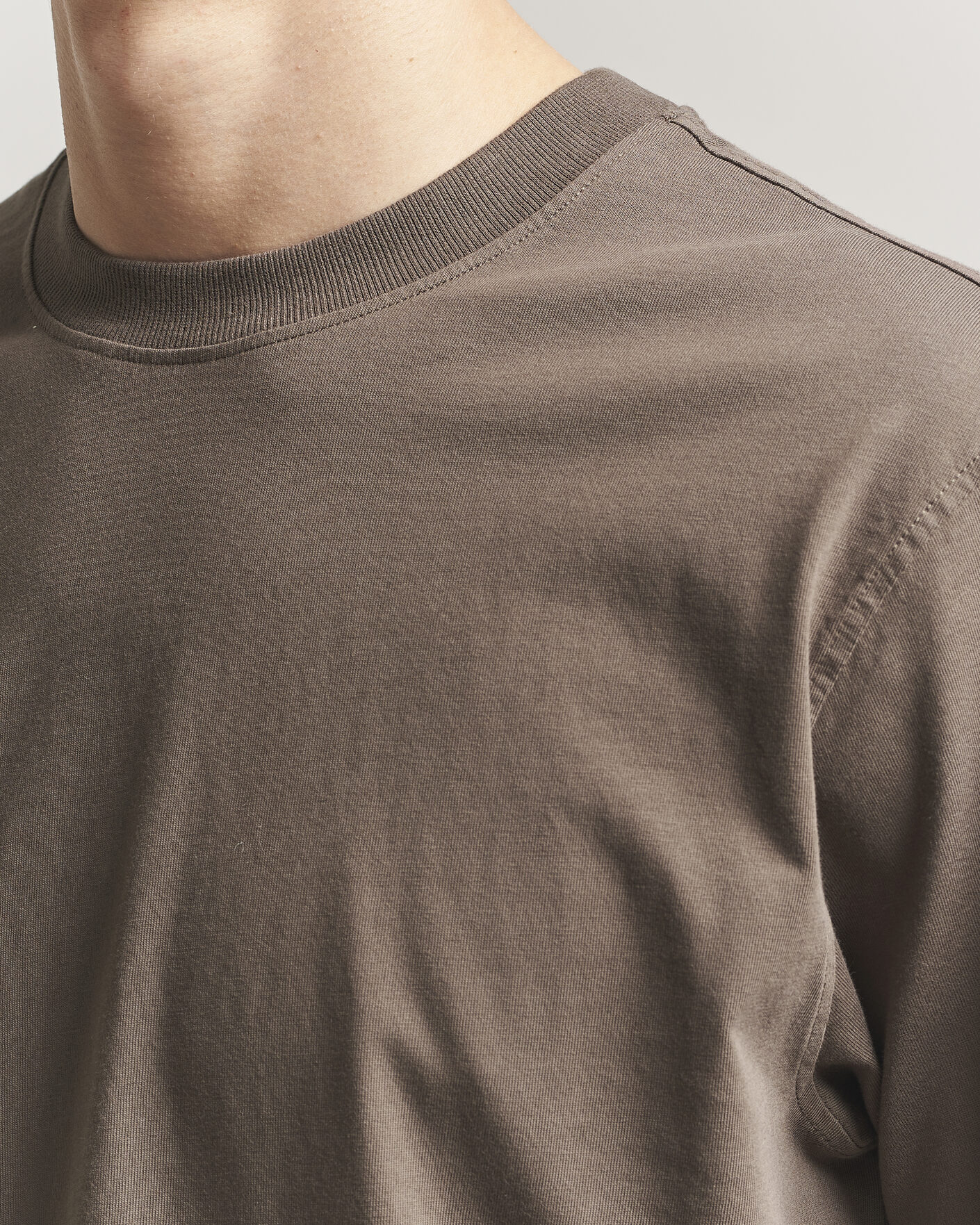 Homme | T-shirts | NN07 | Adam Pima Crew Neck T-Shirt Mable Husk