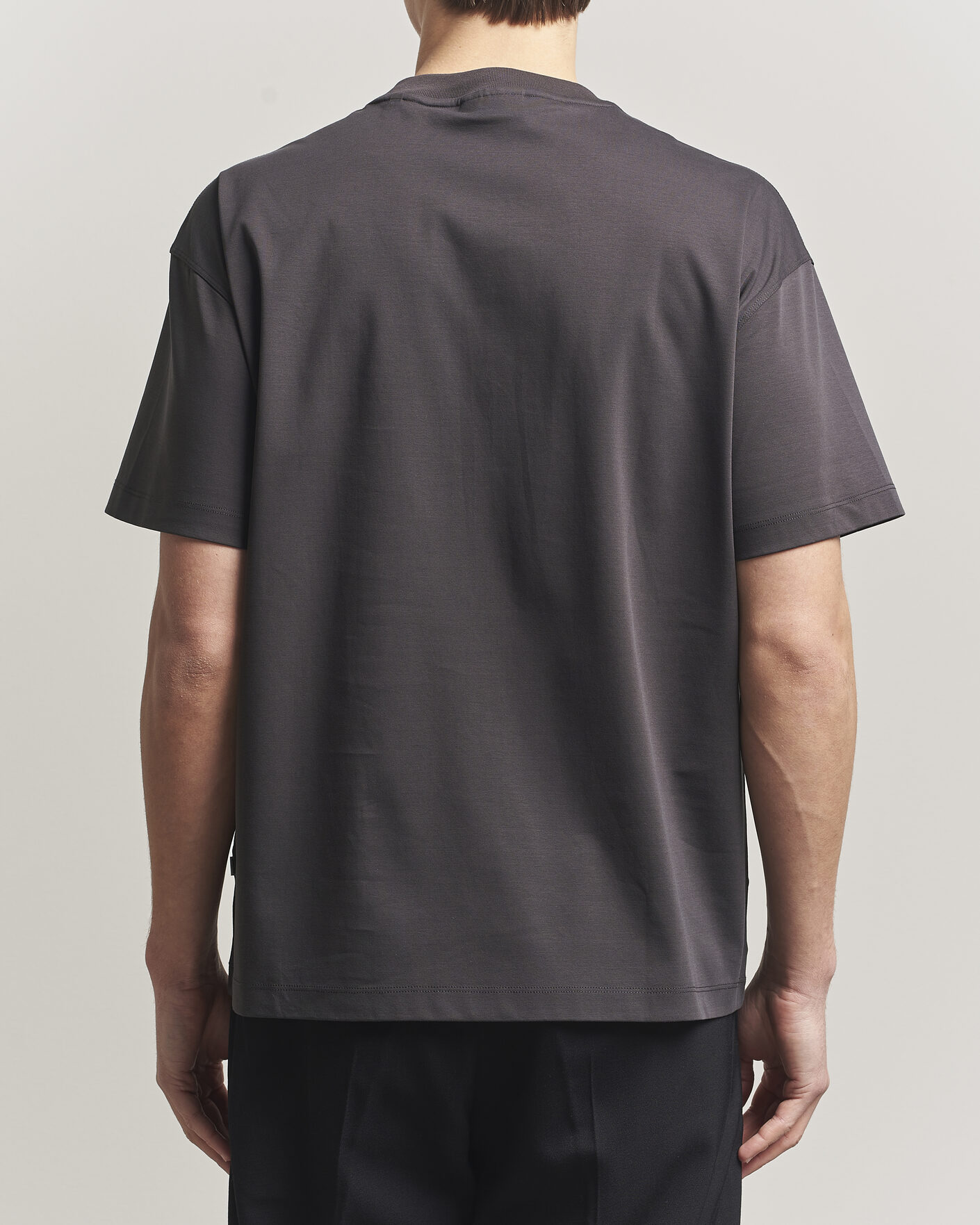Homme | T-shirts | NN07 | Lionel Mercerized Crew Neck T-Shirt Deep Truffle