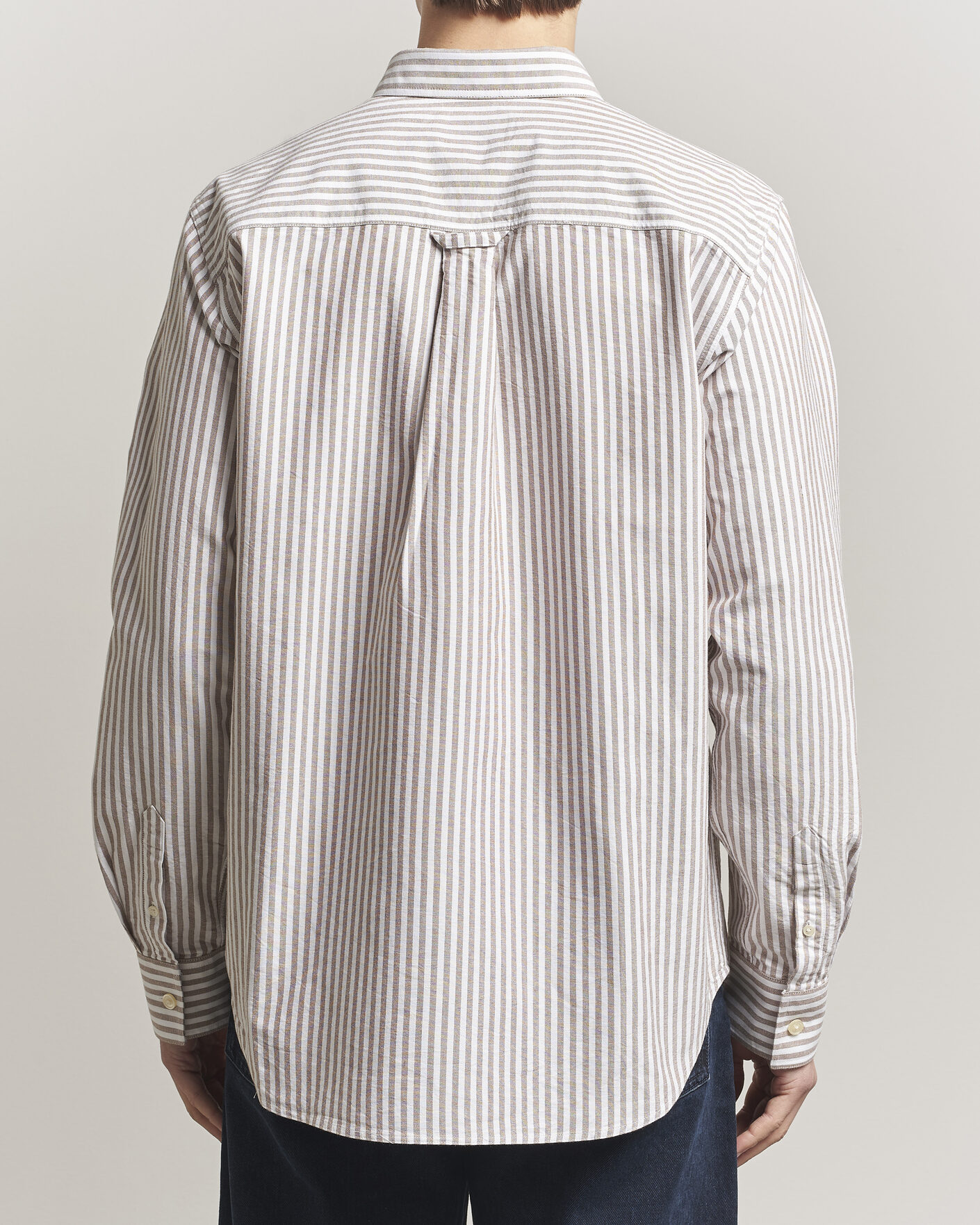 Homme | Chemises | NN07 | Colby Oxford Shirt Terracotta/White