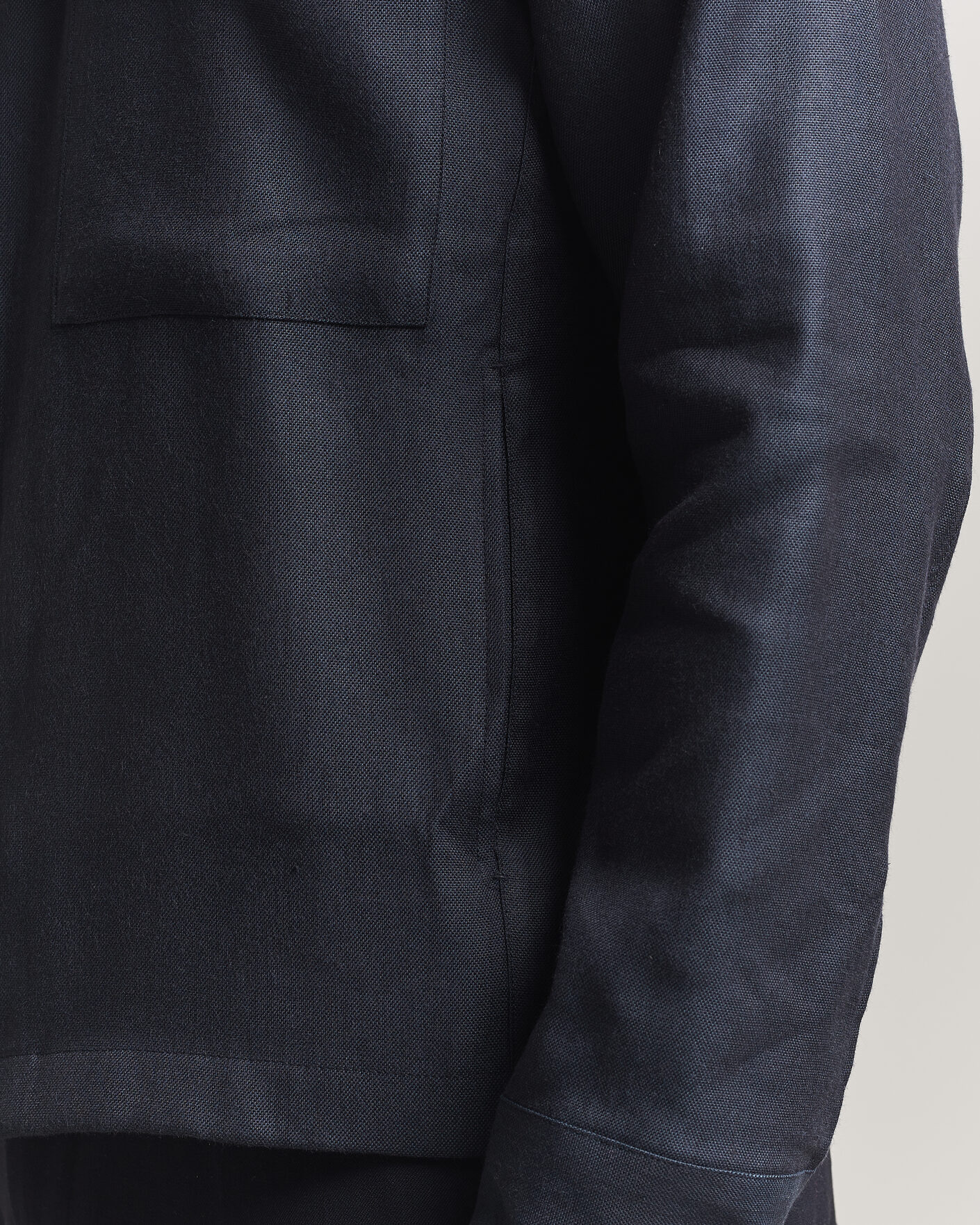 Homme | Chemises | NN07 | Alban Linen/Viscose Overshirt Deep Navy