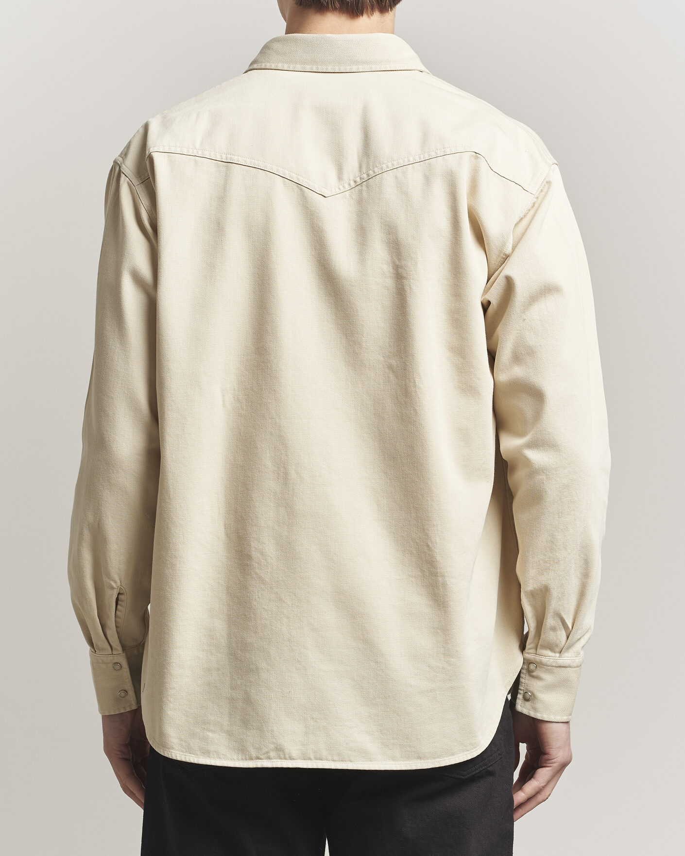 Homme | Chemises | NN07 | Ricky Western Denim Shirt Ivory