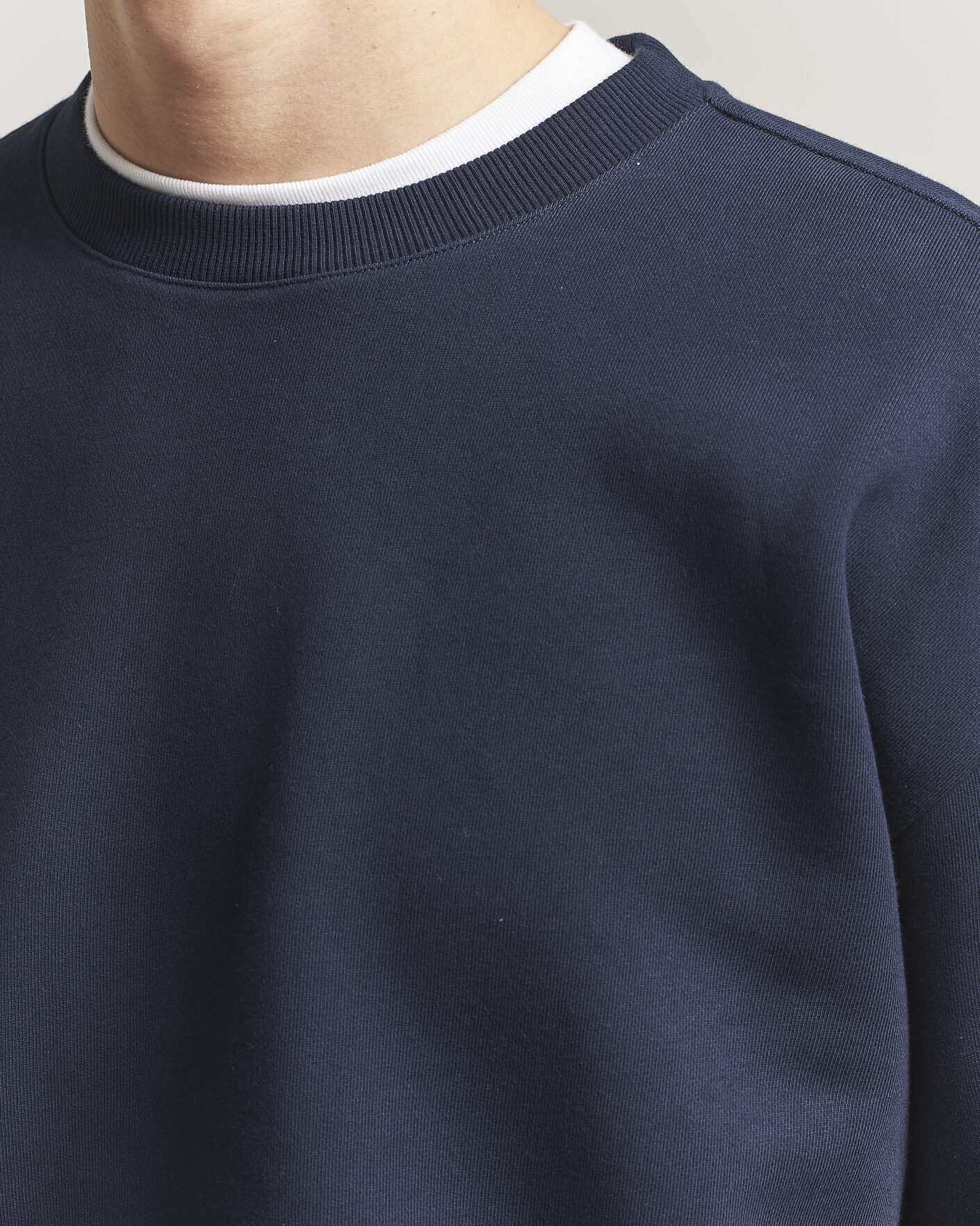 Homme | Pulls Et Tricots | NN07 | David Crew Neck Sweatshirt Navy Blue