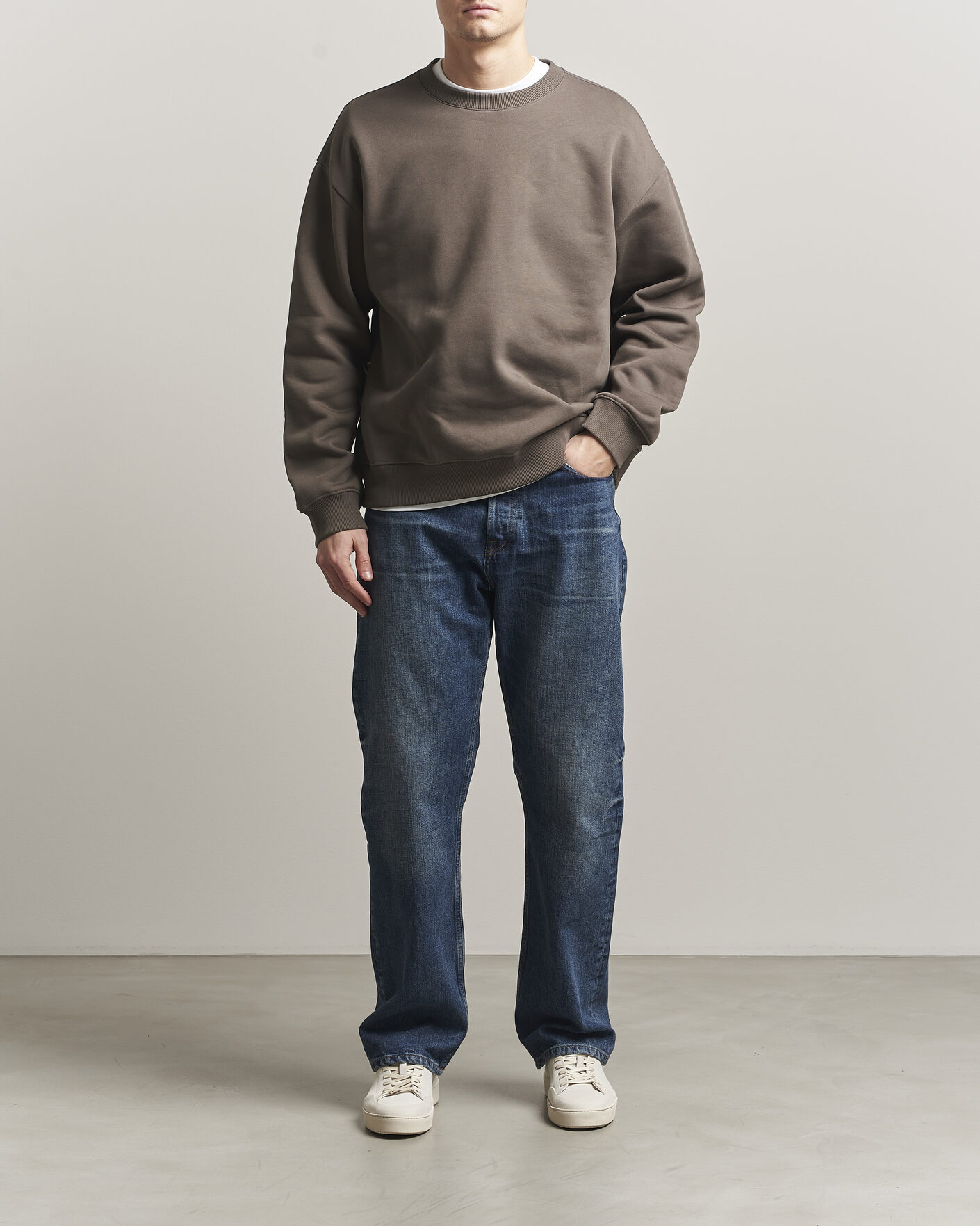 Homme | Pulls Et Tricots | NN07 | David Crew Neck Sweatshirt Mable Husk