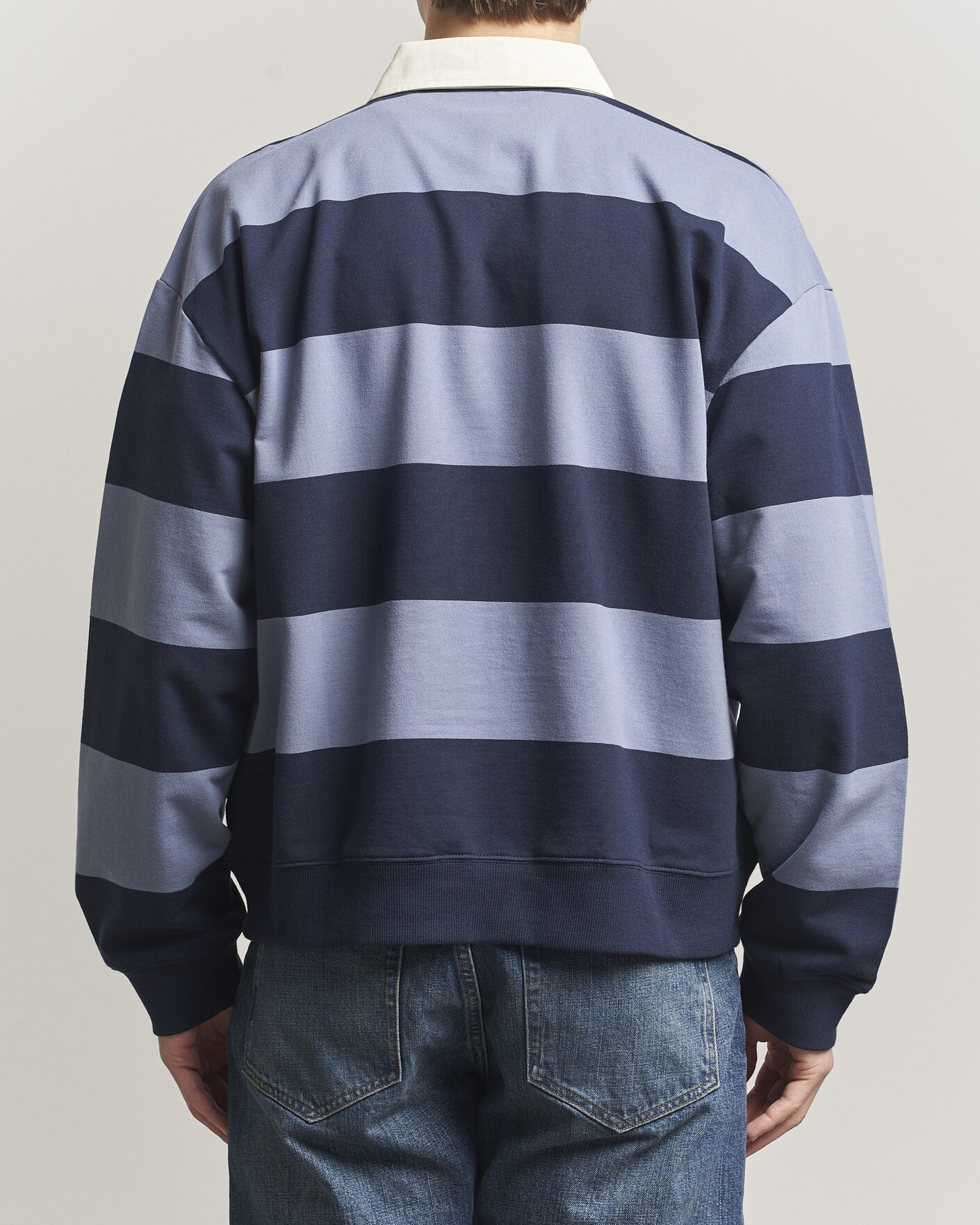 Homme | Pulls Et Tricots | NN07 | David Rugby Sweater Blue Stripe
