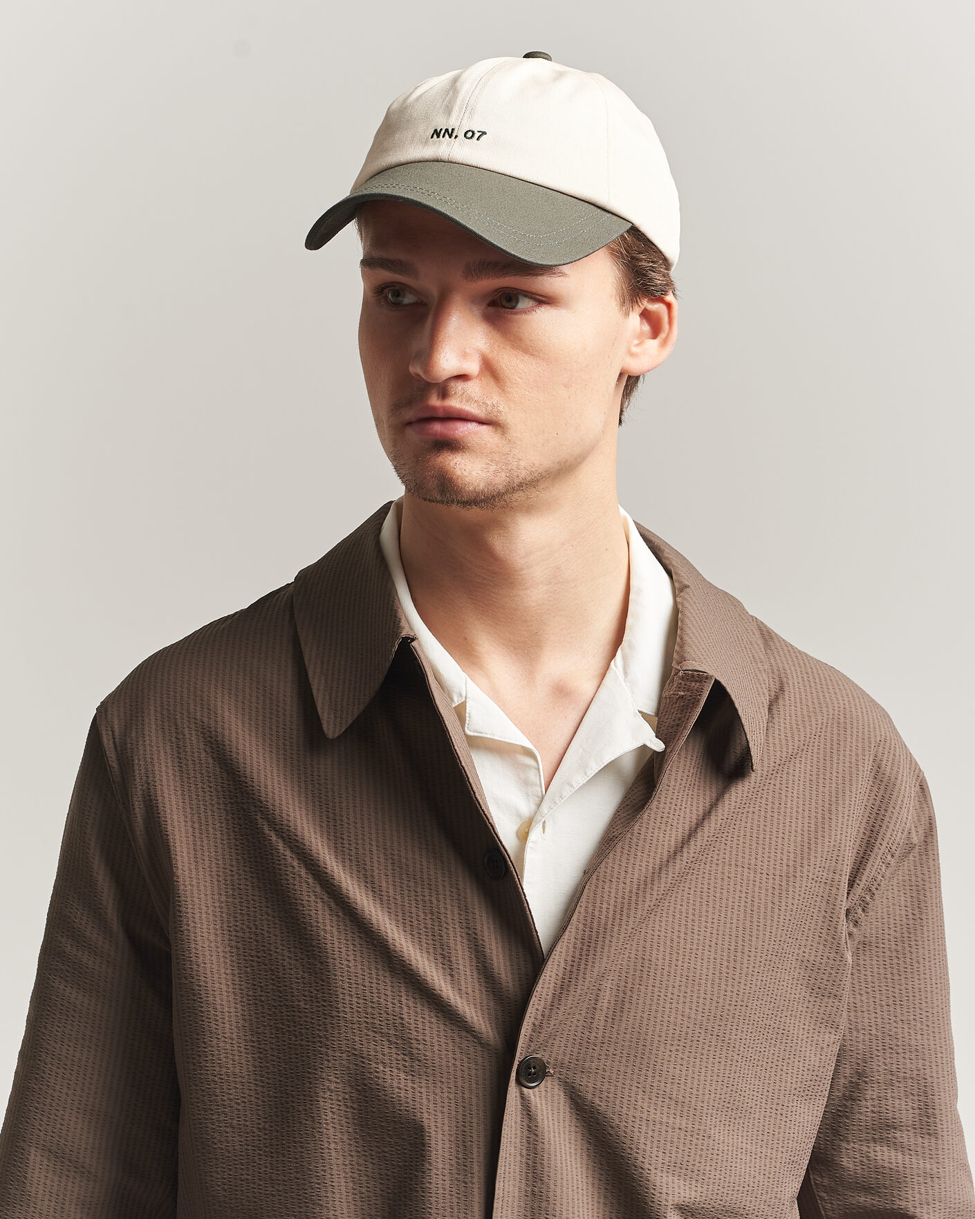 Homme | Bobs Et Casquettes | NN07 | Logo Cap Dark Army