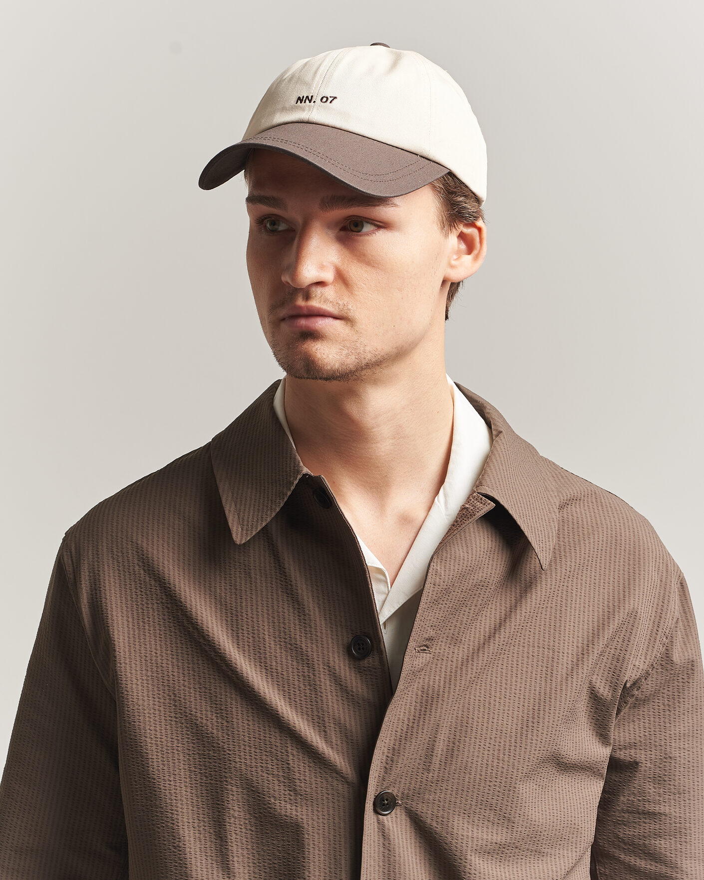 Homme | Bobs Et Casquettes | NN07 | Logo Cap Demitasse Brown